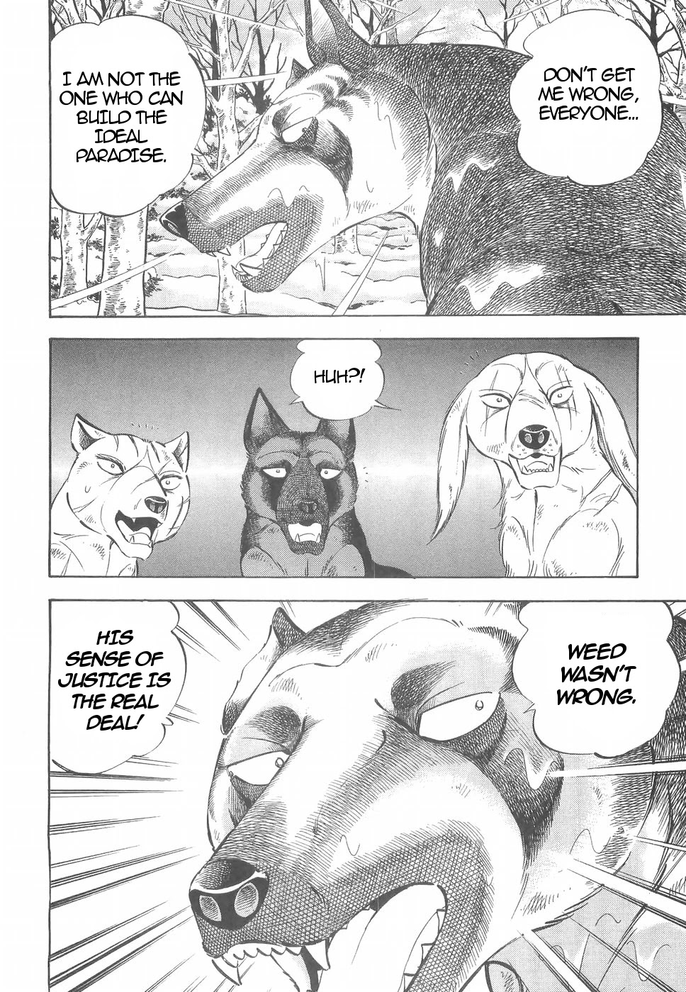 Ginga Densetsu Weed Chapter 158 page 22 - Chapter 158: True Strength