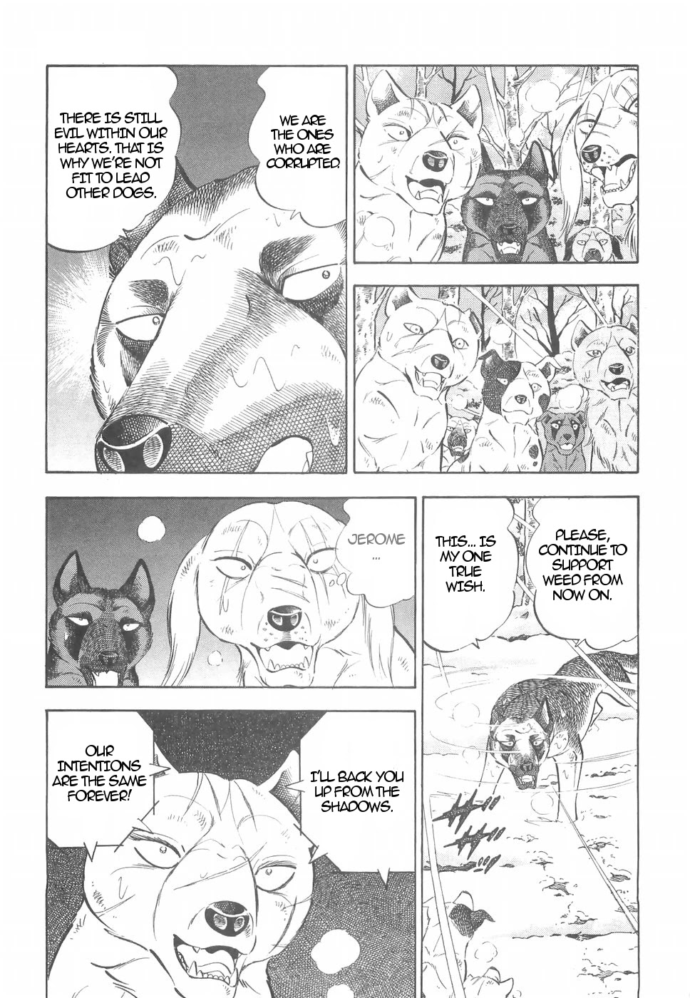 Ginga Densetsu Weed Chapter 158 page 23 - Chapter 158: True Strength