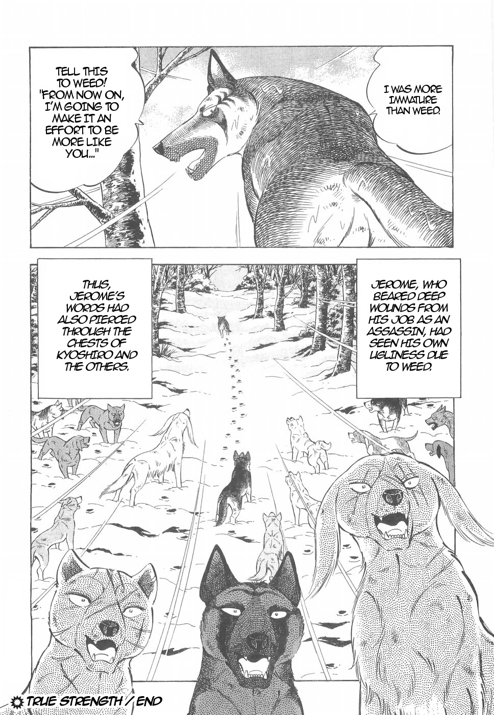 Ginga Densetsu Weed Chapter 158 page 24 - Chapter 158: True Strength