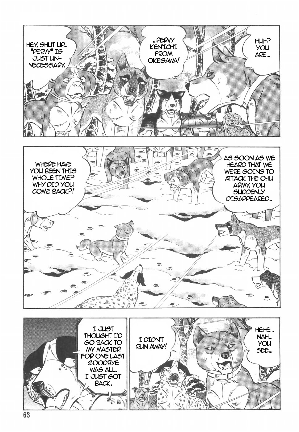 Ginga Densetsu Weed Chapter 158 page 7 - Chapter 158: True Strength