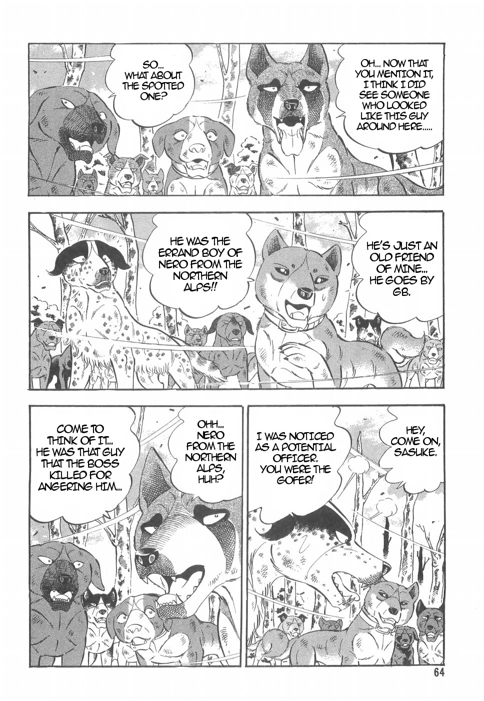 Ginga Densetsu Weed Chapter 158 page 8 - Chapter 158: True Strength