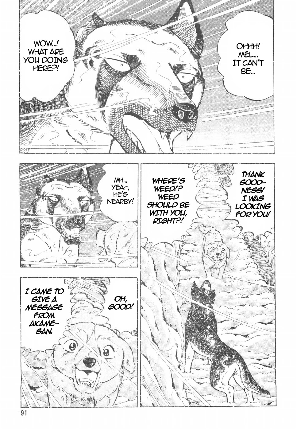 Ginga Densetsu Weed Chapter 159 page 11 - Chapter 159: A Painful Report
