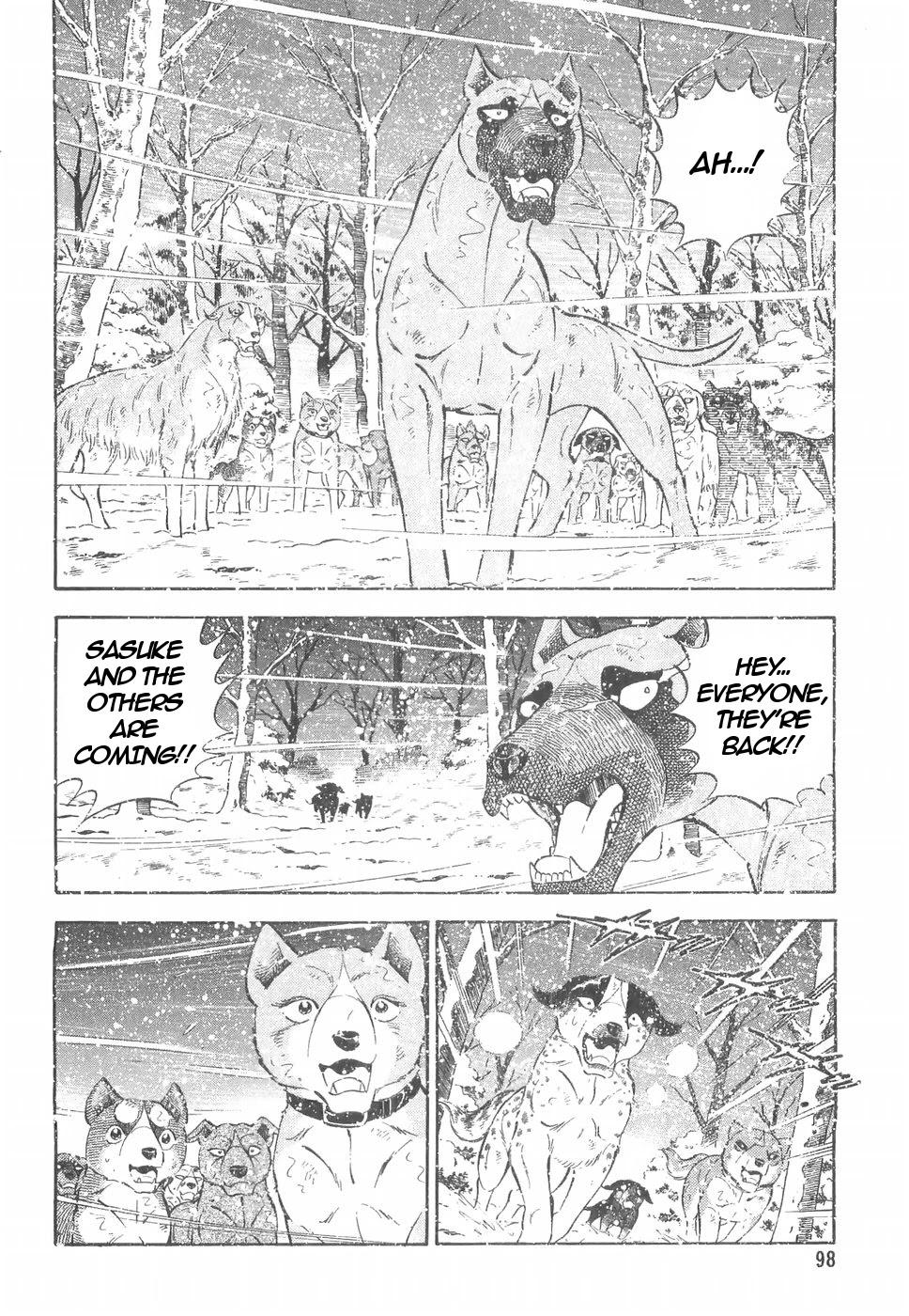 Ginga Densetsu Weed Chapter 159 page 18 - Chapter 159: A Painful Report