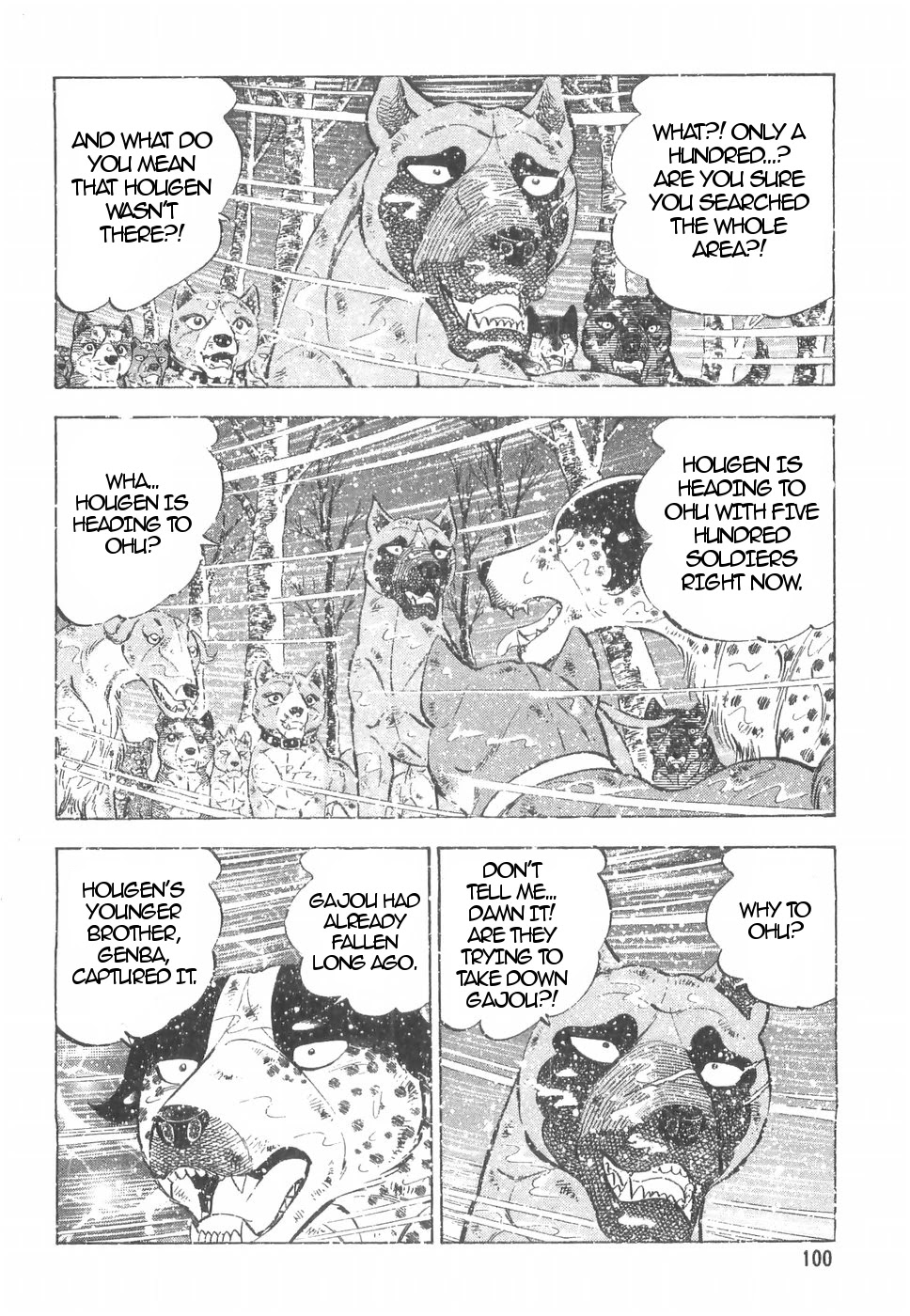 Ginga Densetsu Weed Chapter 159 page 20 - Chapter 159: A Painful Report