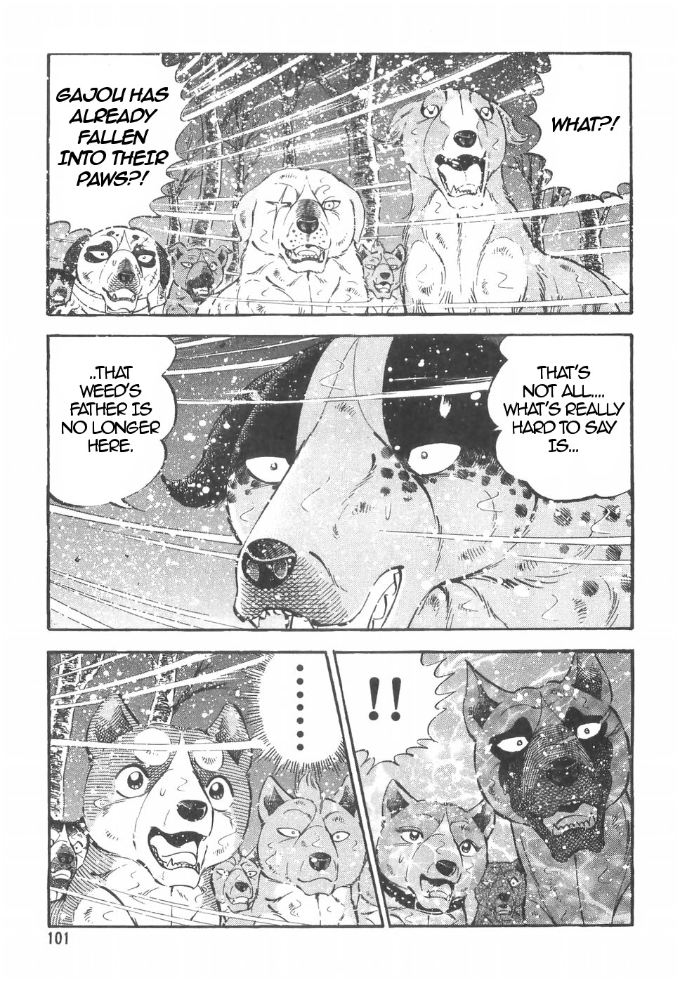 Ginga Densetsu Weed Chapter 159 page 21 - Chapter 159: A Painful Report
