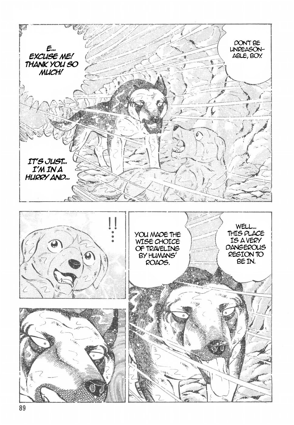 Ginga Densetsu Weed Chapter 159 page 9 - Chapter 159: A Painful Report