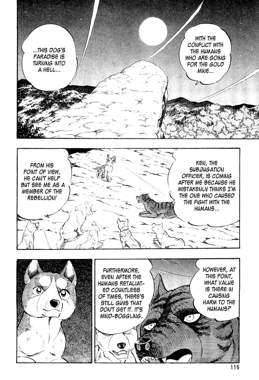 Ginga Densetsu Weed Chapter 16 page 13 - Chapter 16 : A Beardog's Perfect Form
