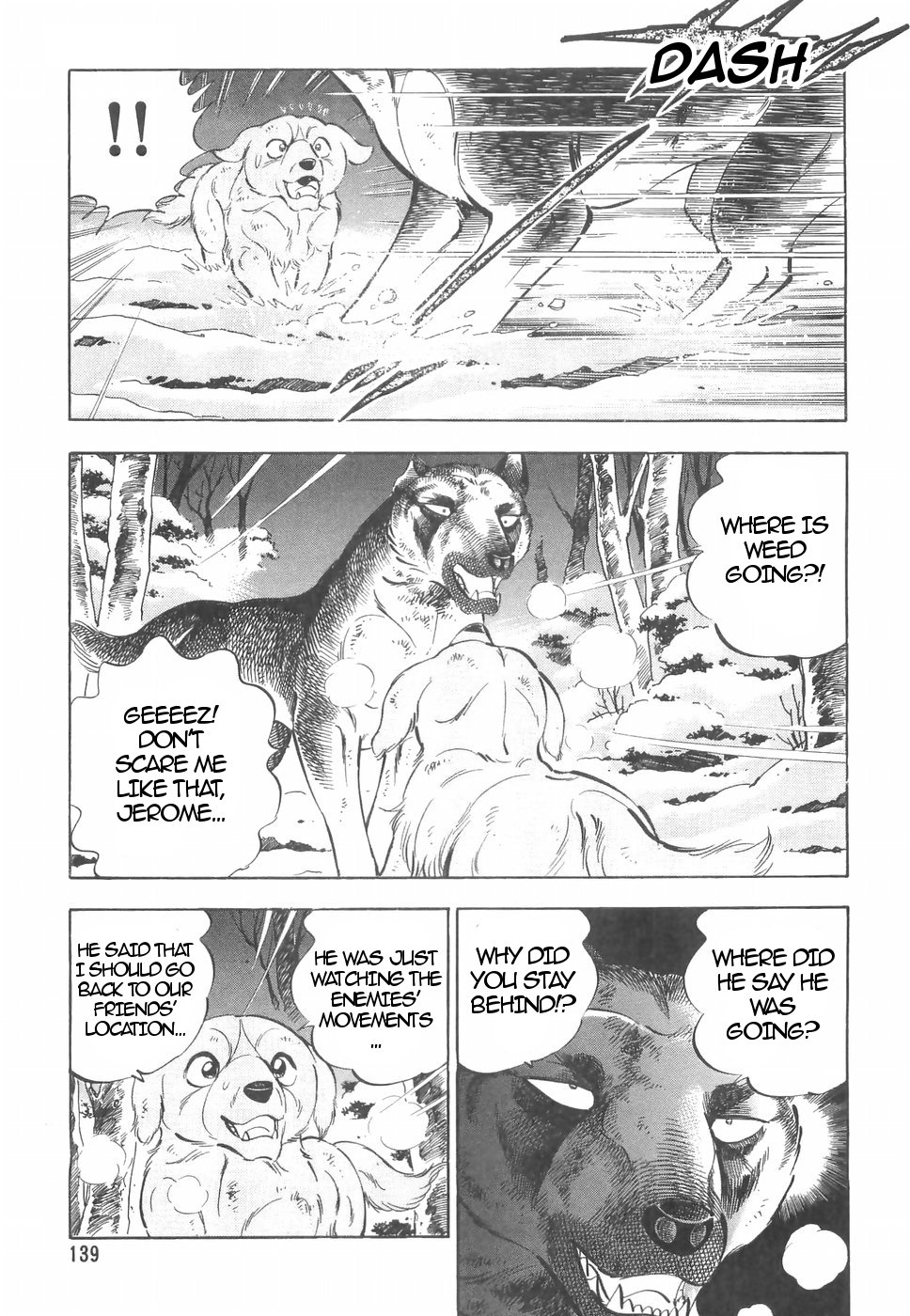 Ginga Densetsu Weed Chapter 161 page 11 - Chapter 161: Running Alone