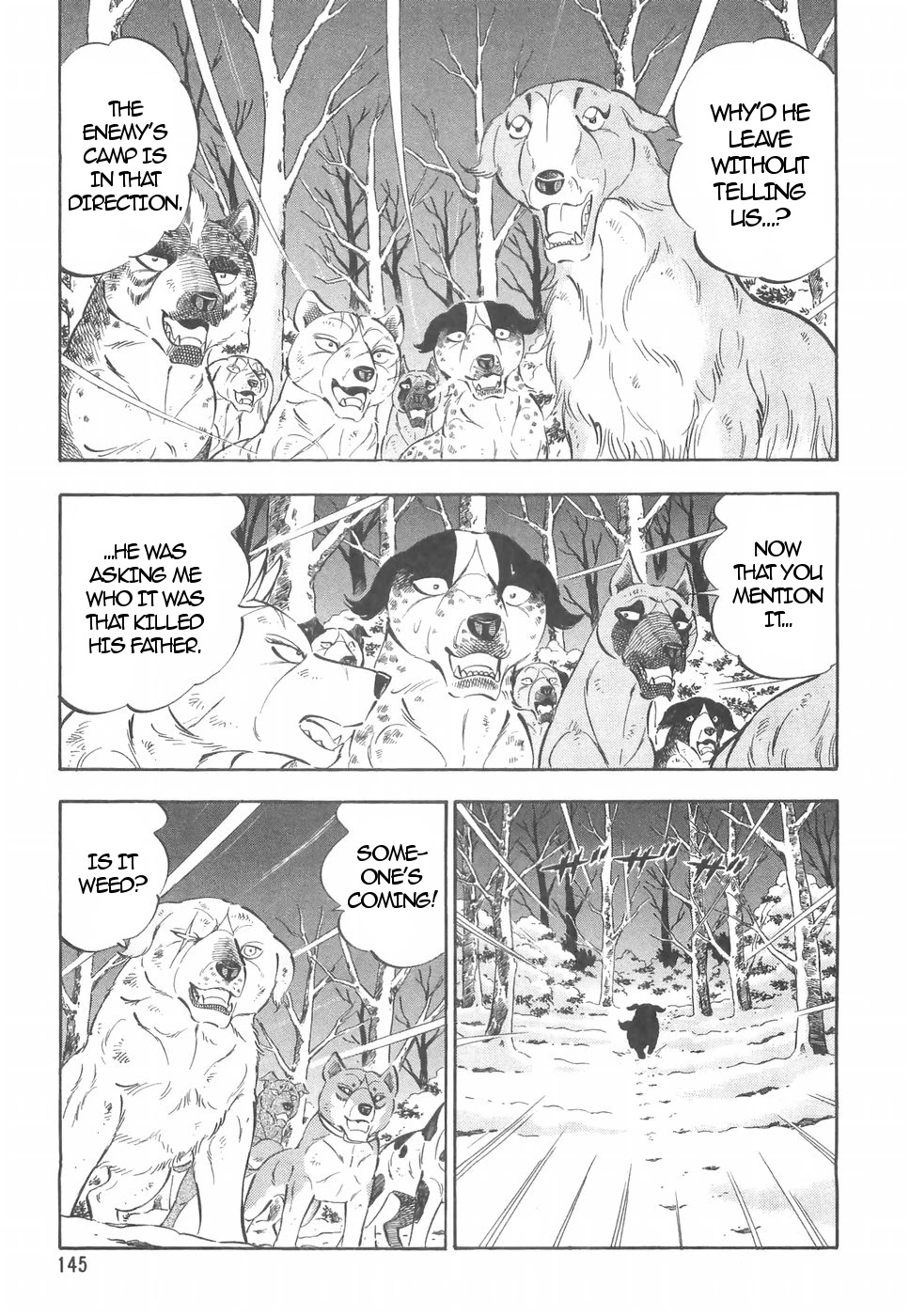 Ginga Densetsu Weed Chapter 161 page 17 - Chapter 161: Running Alone