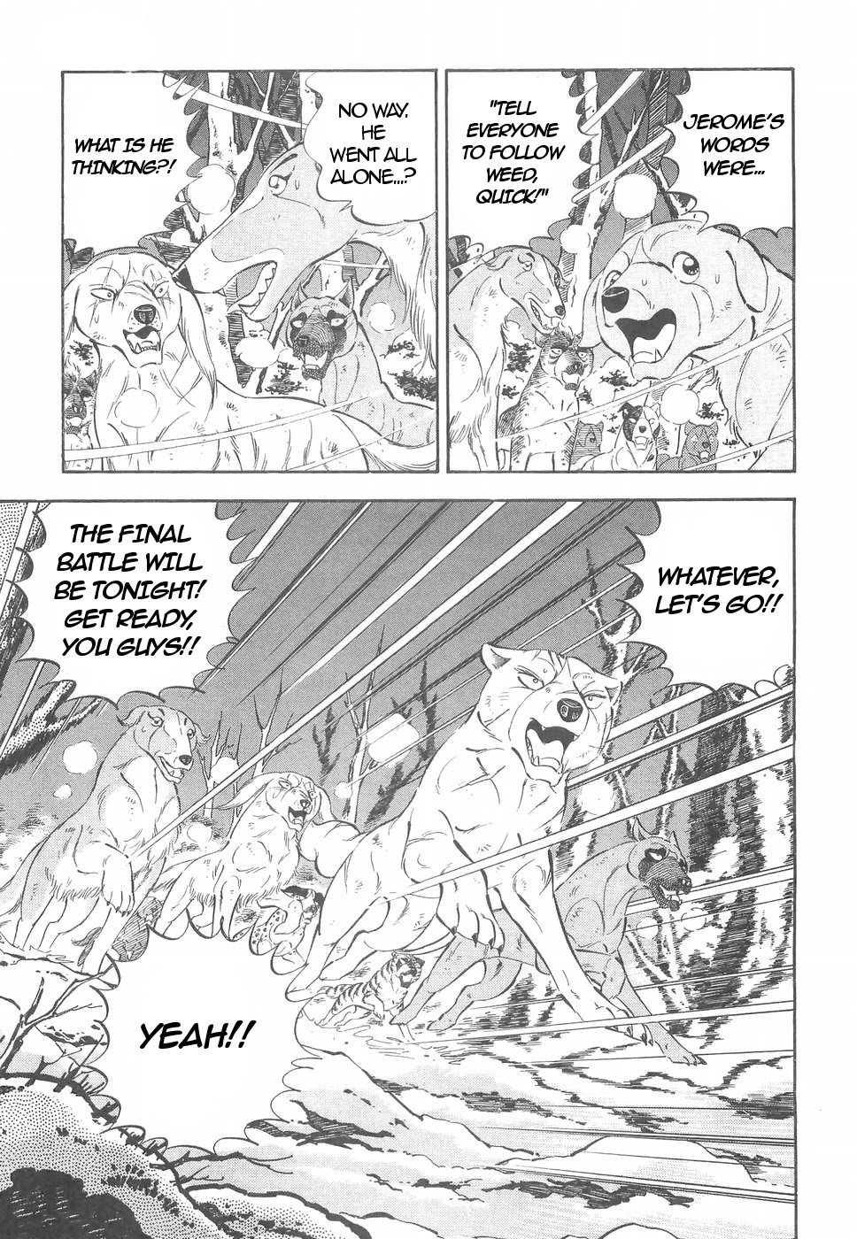 Ginga Densetsu Weed Chapter 161 page 19 - Chapter 161: Running Alone