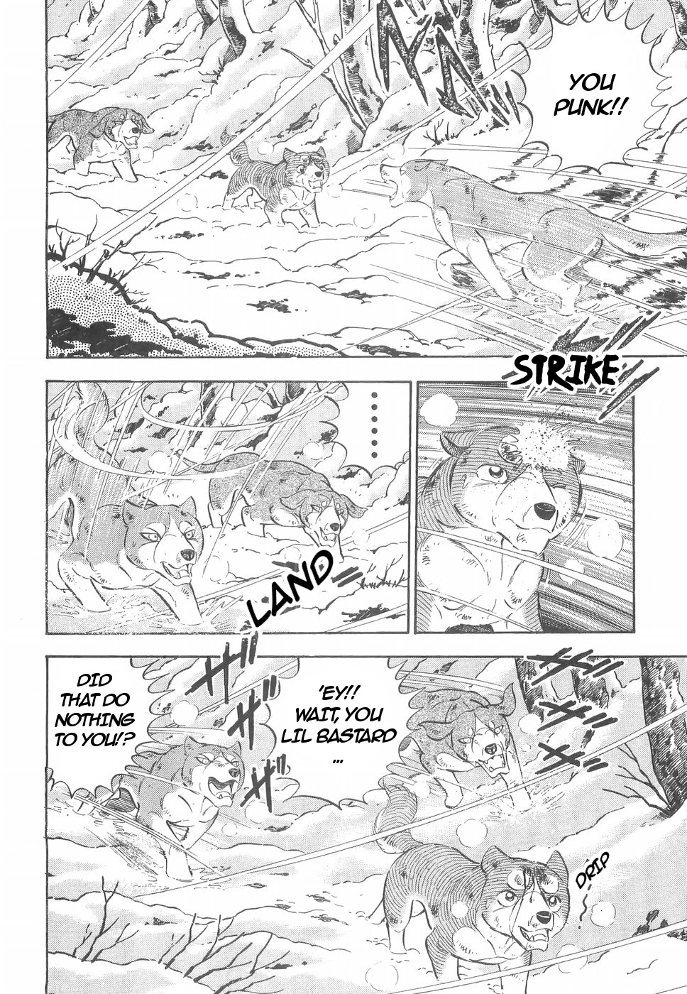 Ginga Densetsu Weed Chapter 161 page 22 - Chapter 161: Running Alone