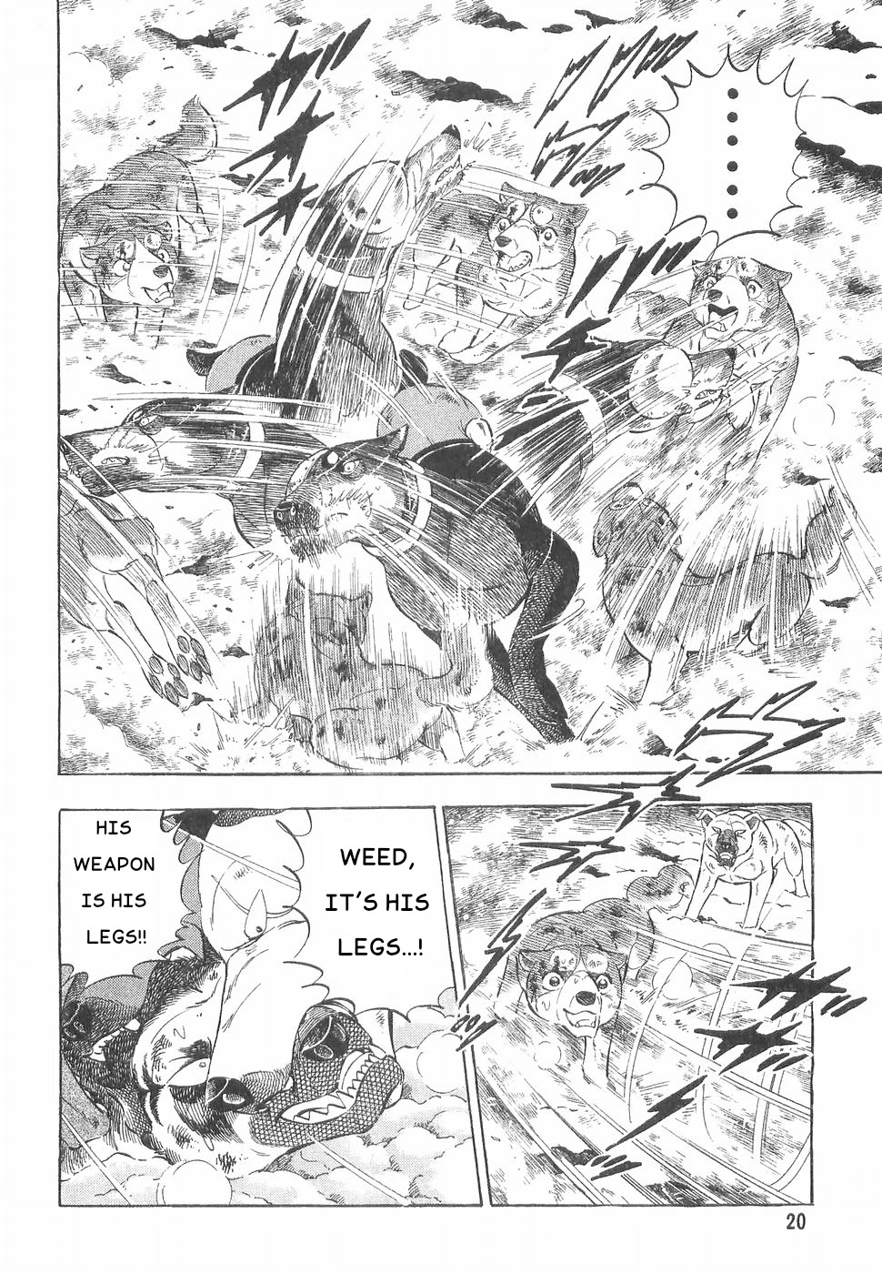 Ginga Densetsu Weed Chapter 164 page 14 - Chapter 164: Suicidal Challenge