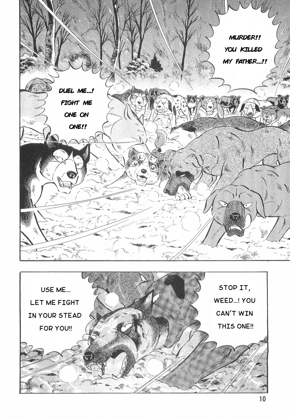 Ginga Densetsu Weed Chapter 164 page 6 - Chapter 164: Suicidal Challenge
