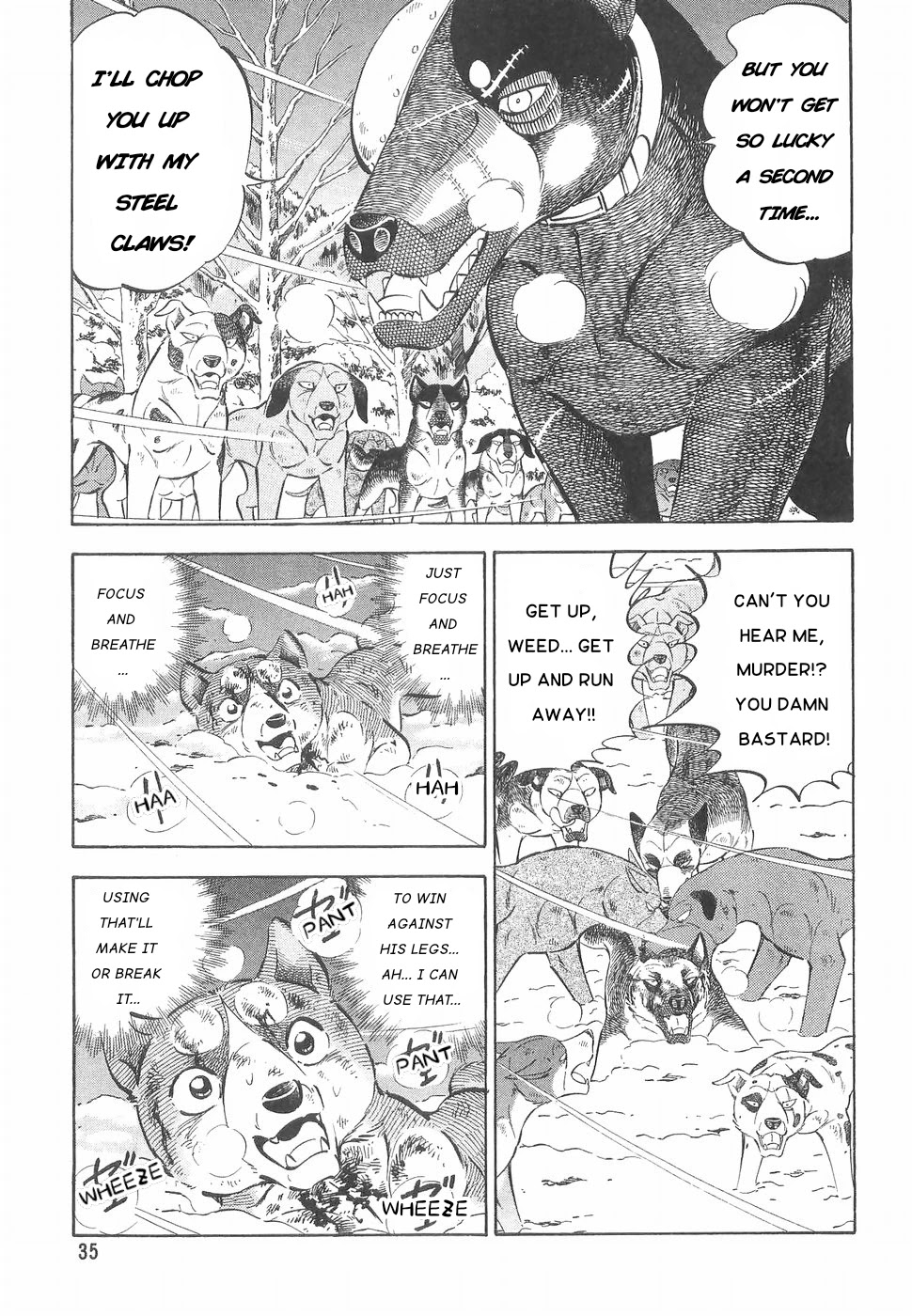 Ginga Densetsu Weed Chapter 165 page 3 - Chapter 165: A Last Resort