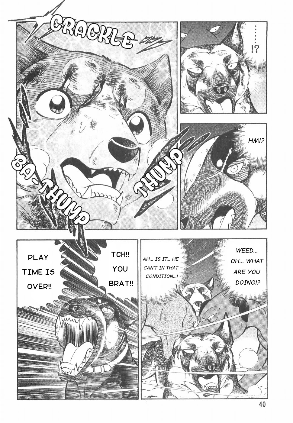 Ginga Densetsu Weed Chapter 165 page 8 - Chapter 165: A Last Resort