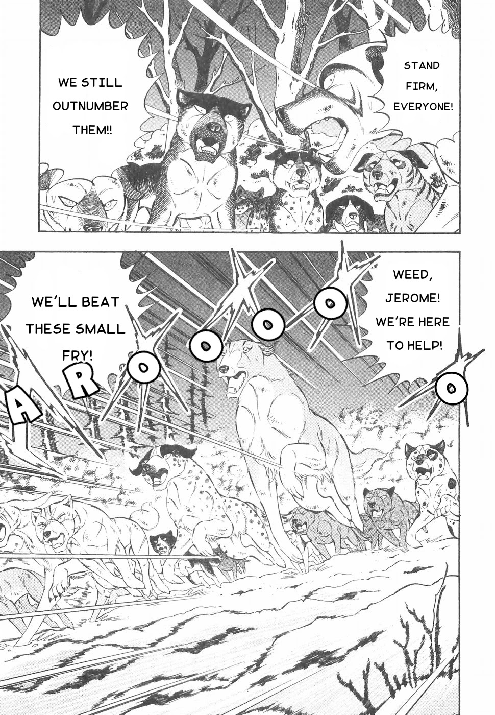 Ginga Densetsu Weed Chapter 166 page 8 - Chapter 166: All-Out Attack
