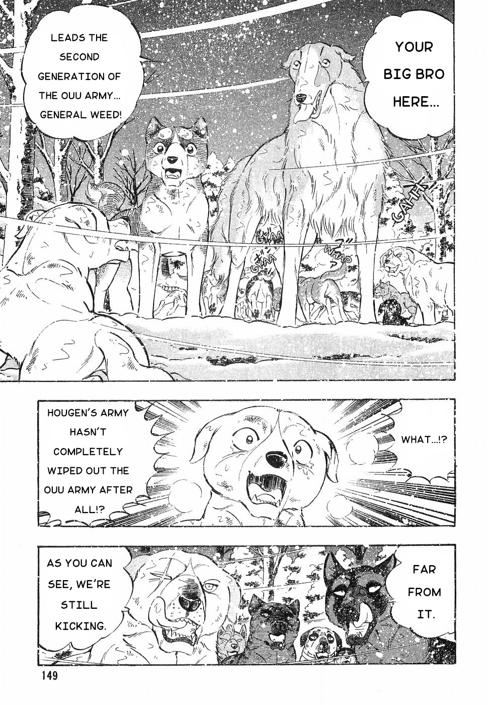 Ginga Densetsu Weed Chapter 169 page 20 - Chapter 169: Assembling