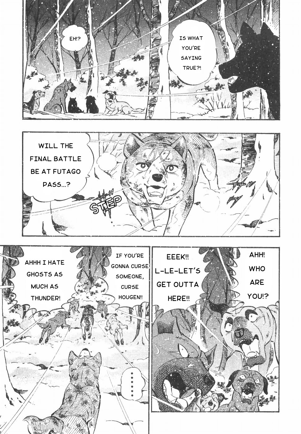 Ginga Densetsu Weed Chapter 171 page 23 - Chapter 171: Escape