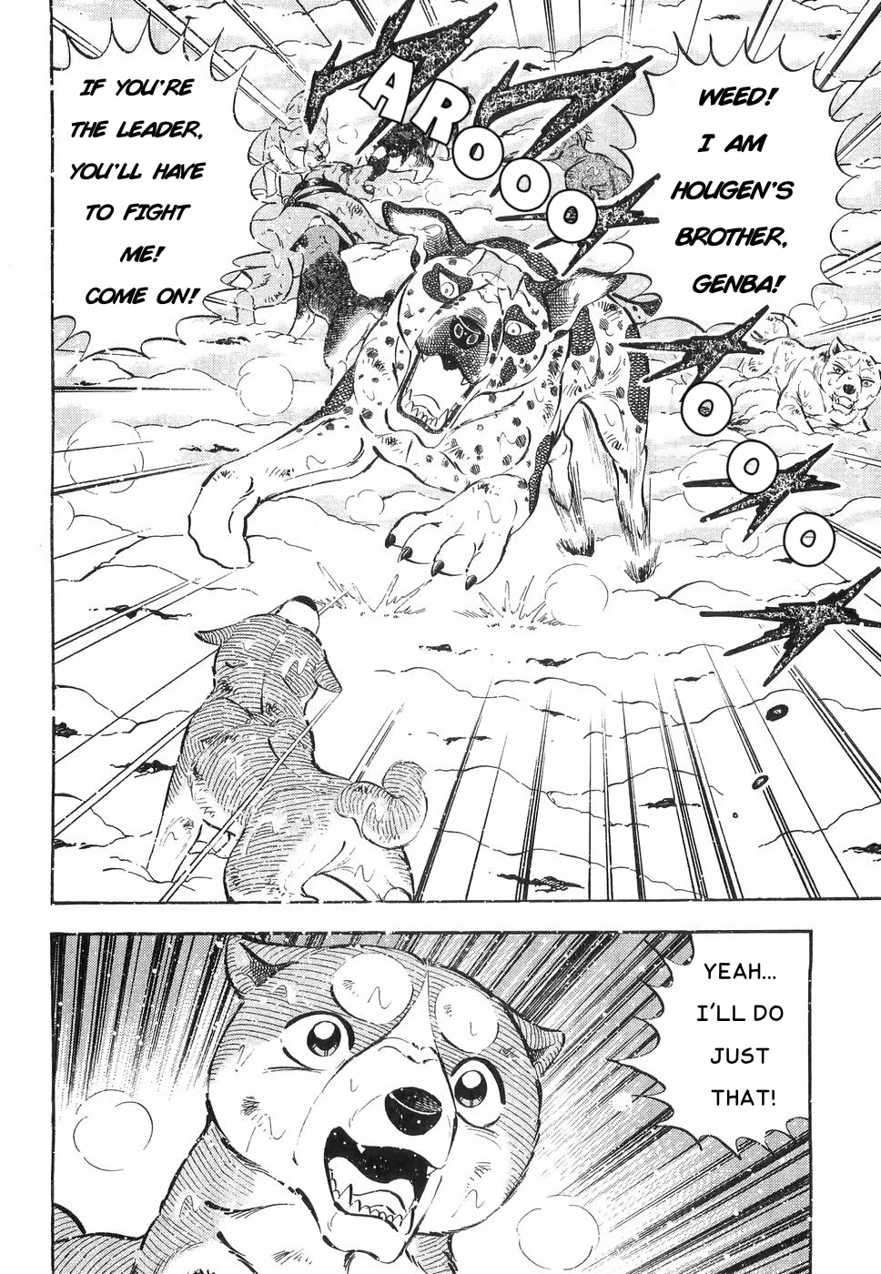 Ginga Densetsu Weed Chapter 173 page 14 - Chapter 173: For The Master!