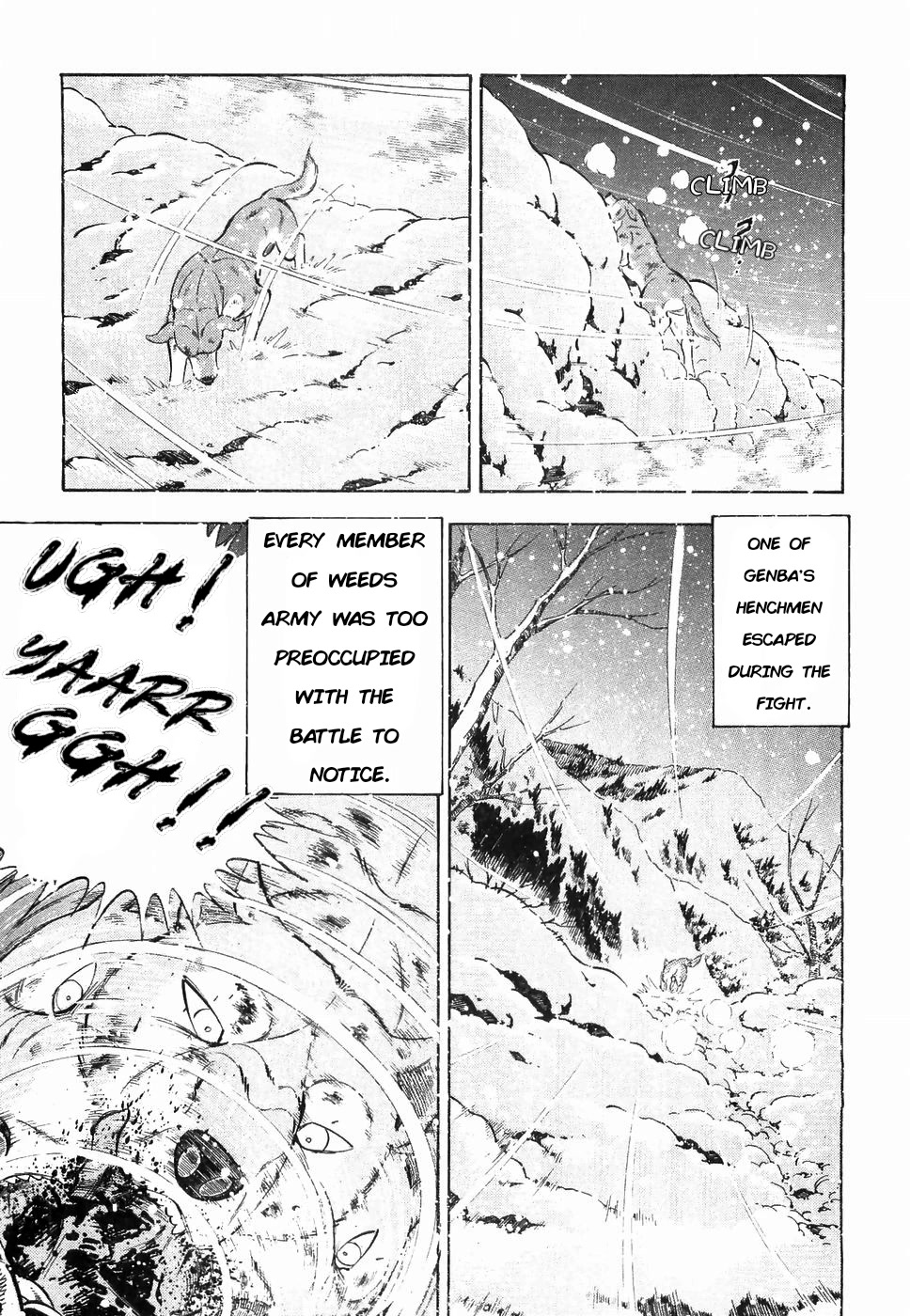 Ginga Densetsu Weed Chapter 174 page 17 - Chapter 174: Blood Target