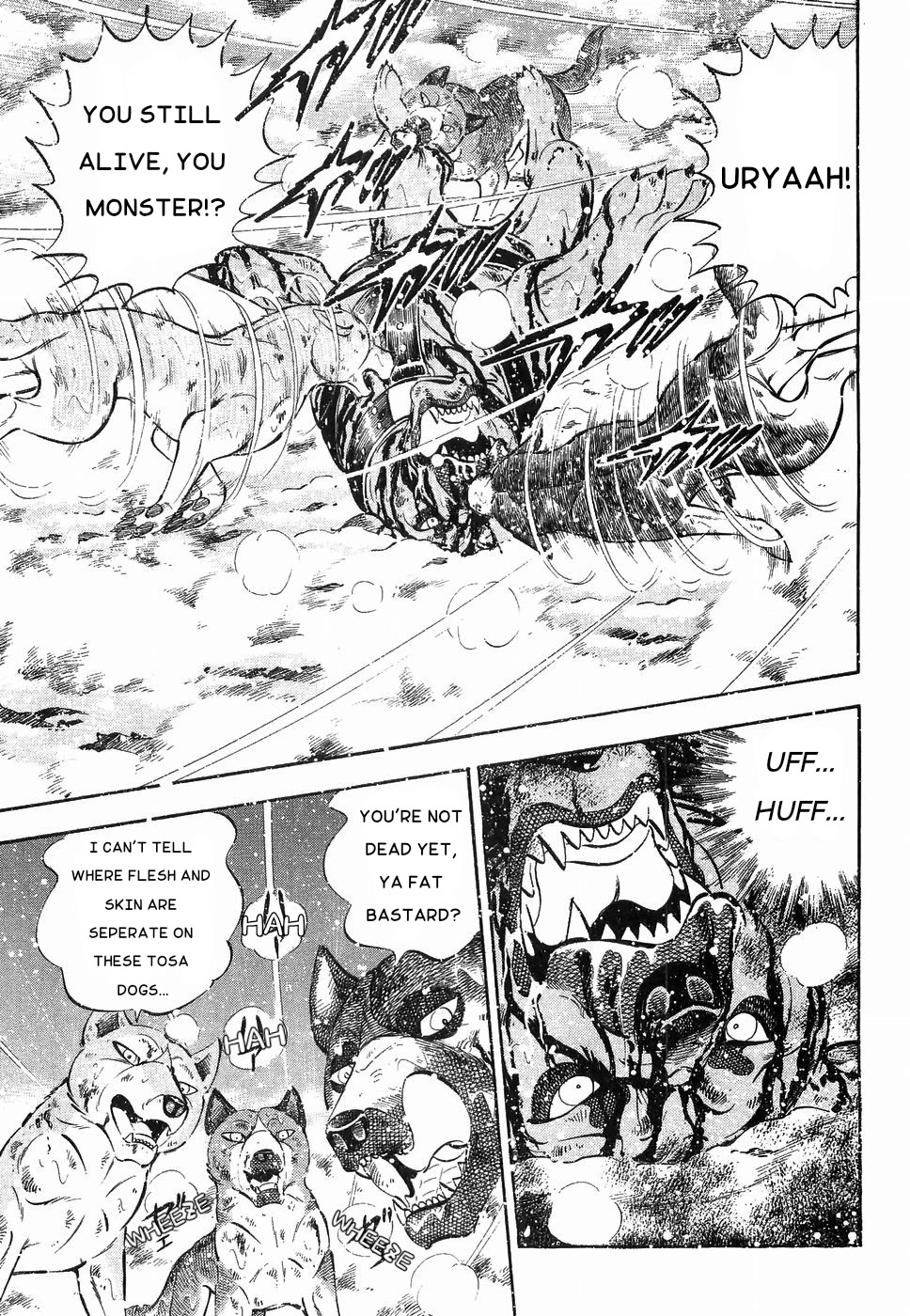 Ginga Densetsu Weed Chapter 174 page 18 - Chapter 174: Blood Target