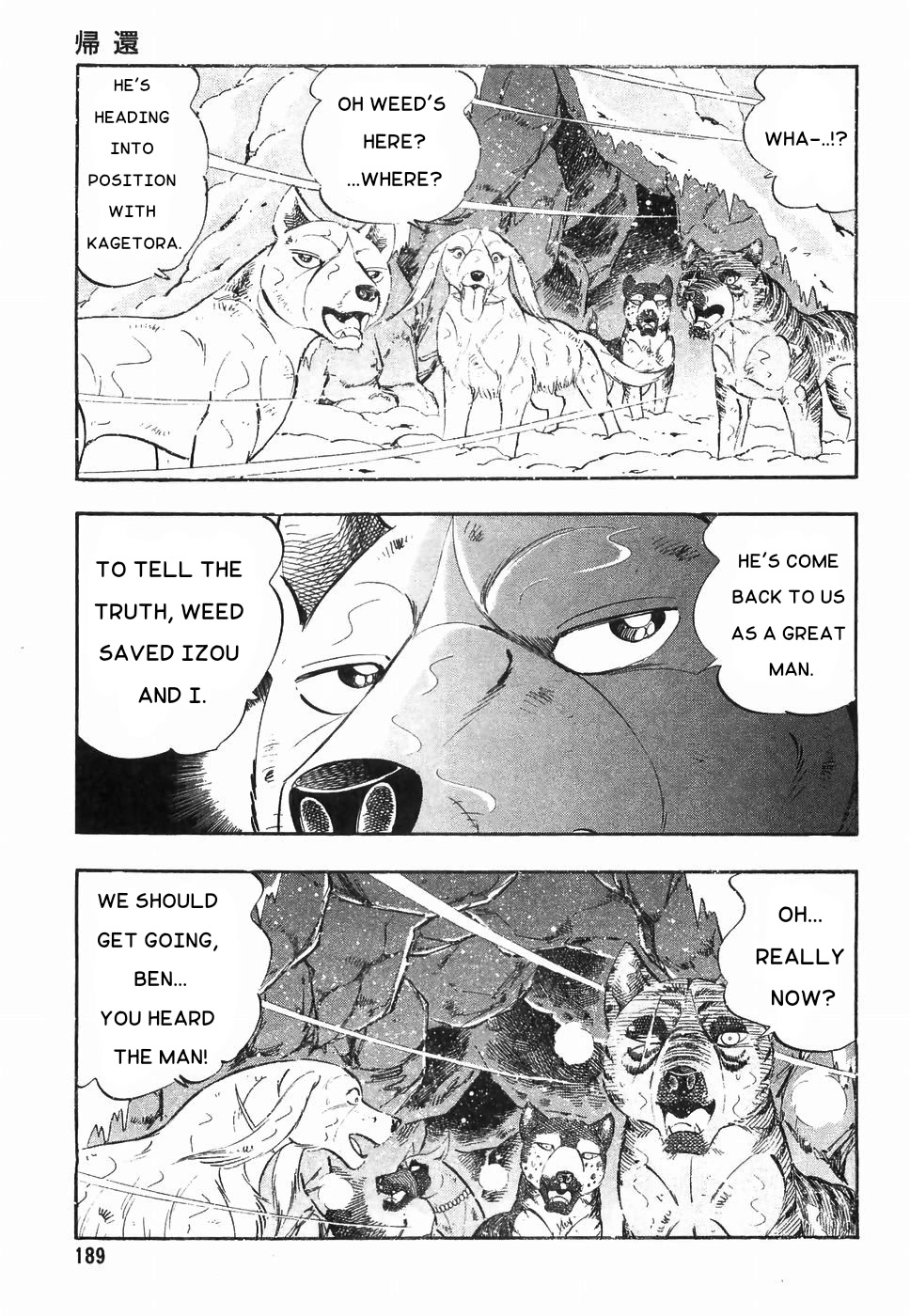 Ginga Densetsu Weed Chapter 179 page 11 - Chapter 179: Return