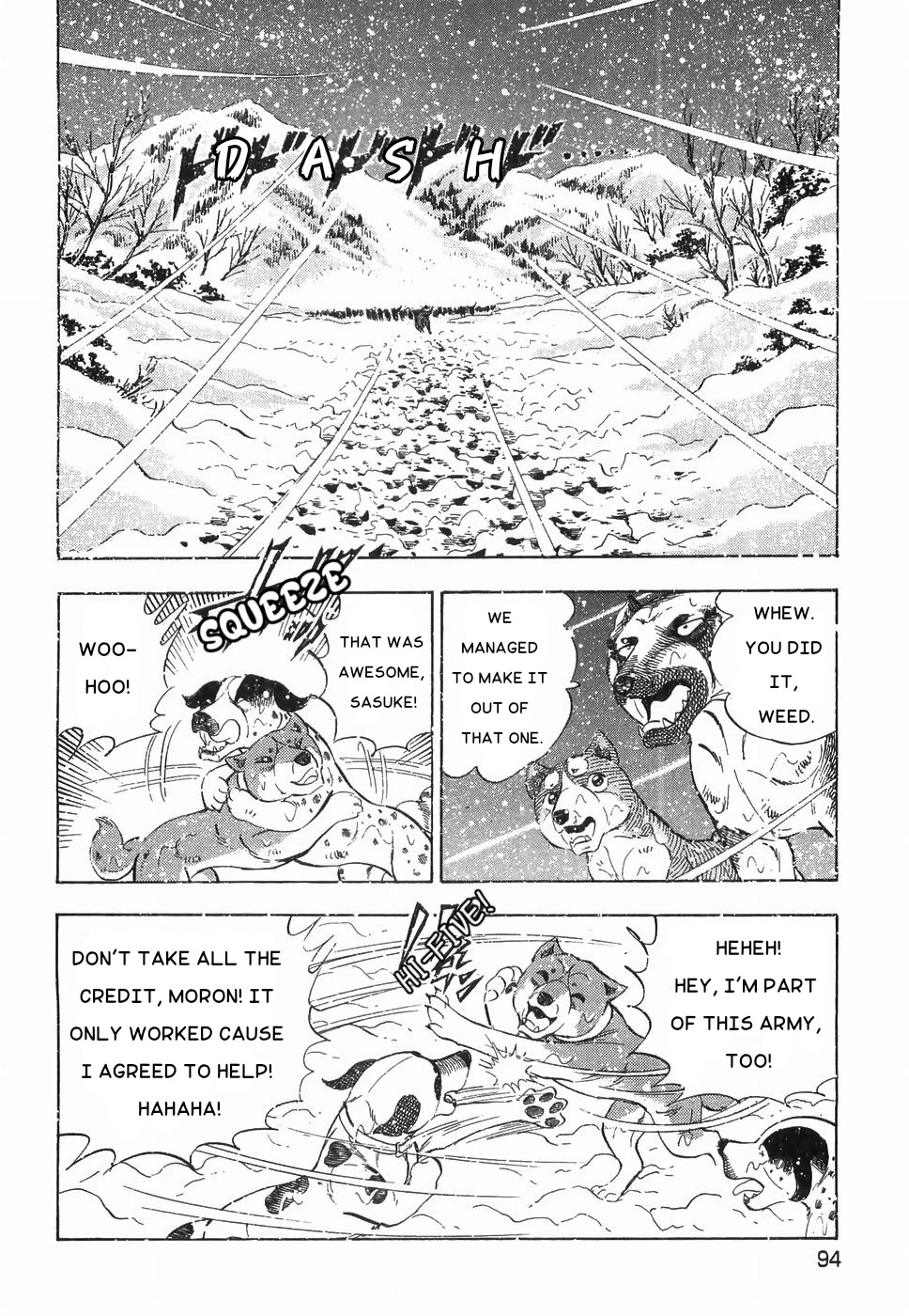 Ginga Densetsu Weed Chapter 183 page 11 - Chapter 183: Withdrawl