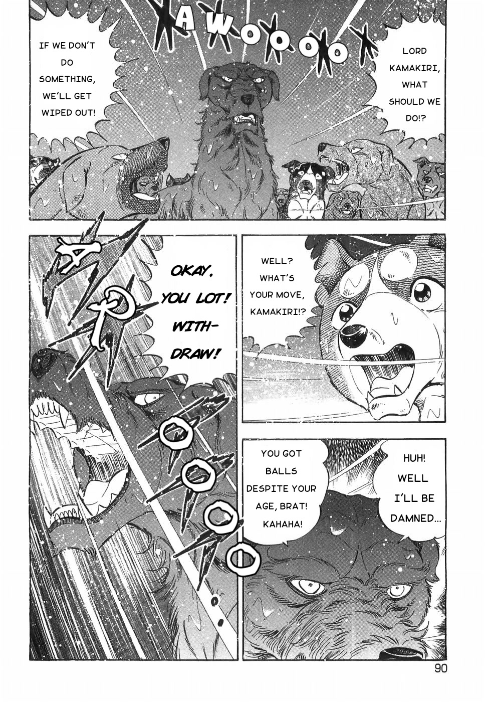 Ginga Densetsu Weed Chapter 183 page 8 - Chapter 183: Withdrawl