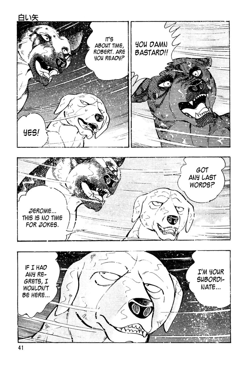 Ginga Densetsu Weed Chapter 41 page 16 - Chapter 41 : White Arrow