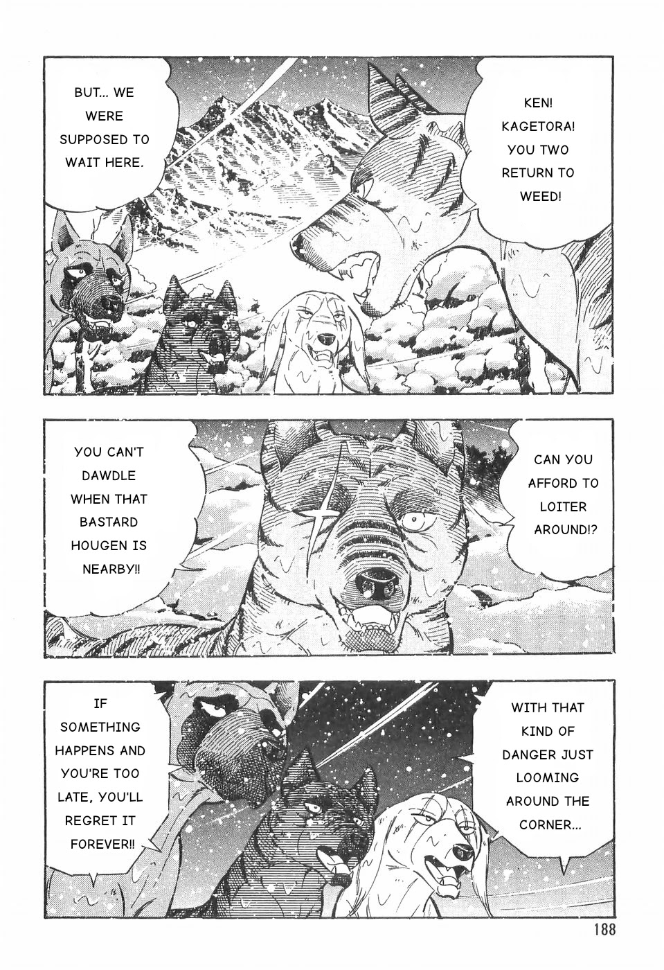 Ginga Densetsu Weed Chapter 84 page 8 - Chapter 84: Travelling In Secret