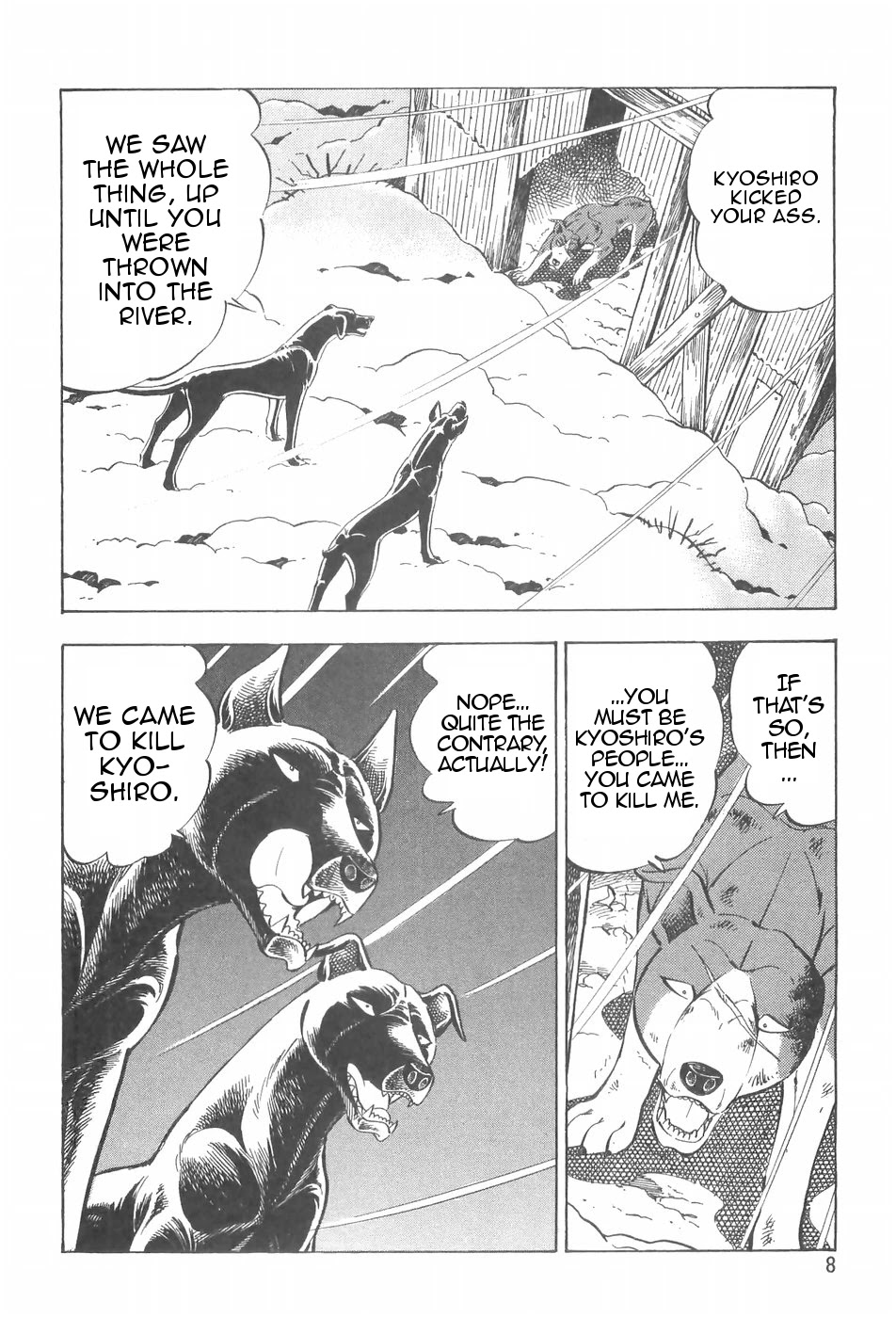 Ginga Densetsu Weed Chapter 85 page 10 - Chapter 85: Sneaking Shadows