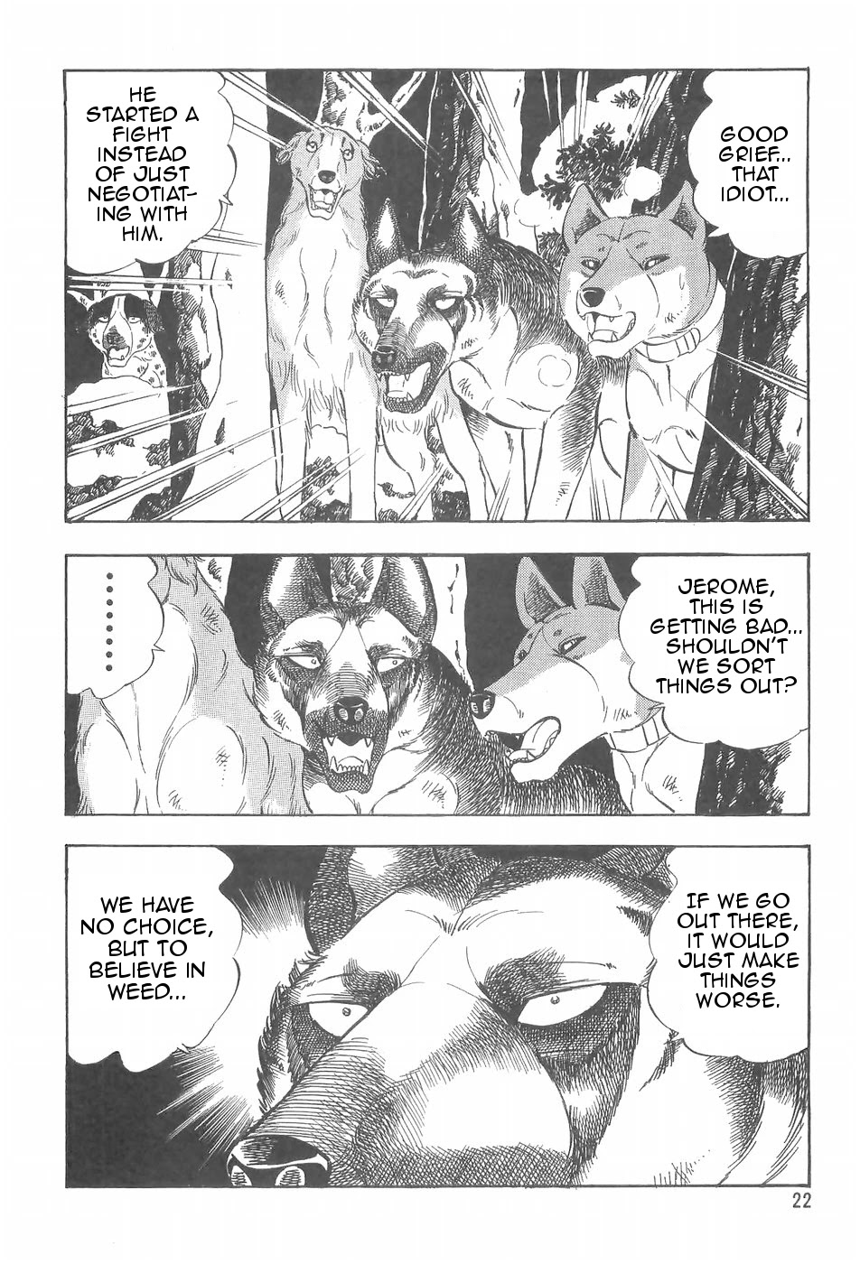 Ginga Densetsu Weed Chapter 85 page 24 - Chapter 85: Sneaking Shadows