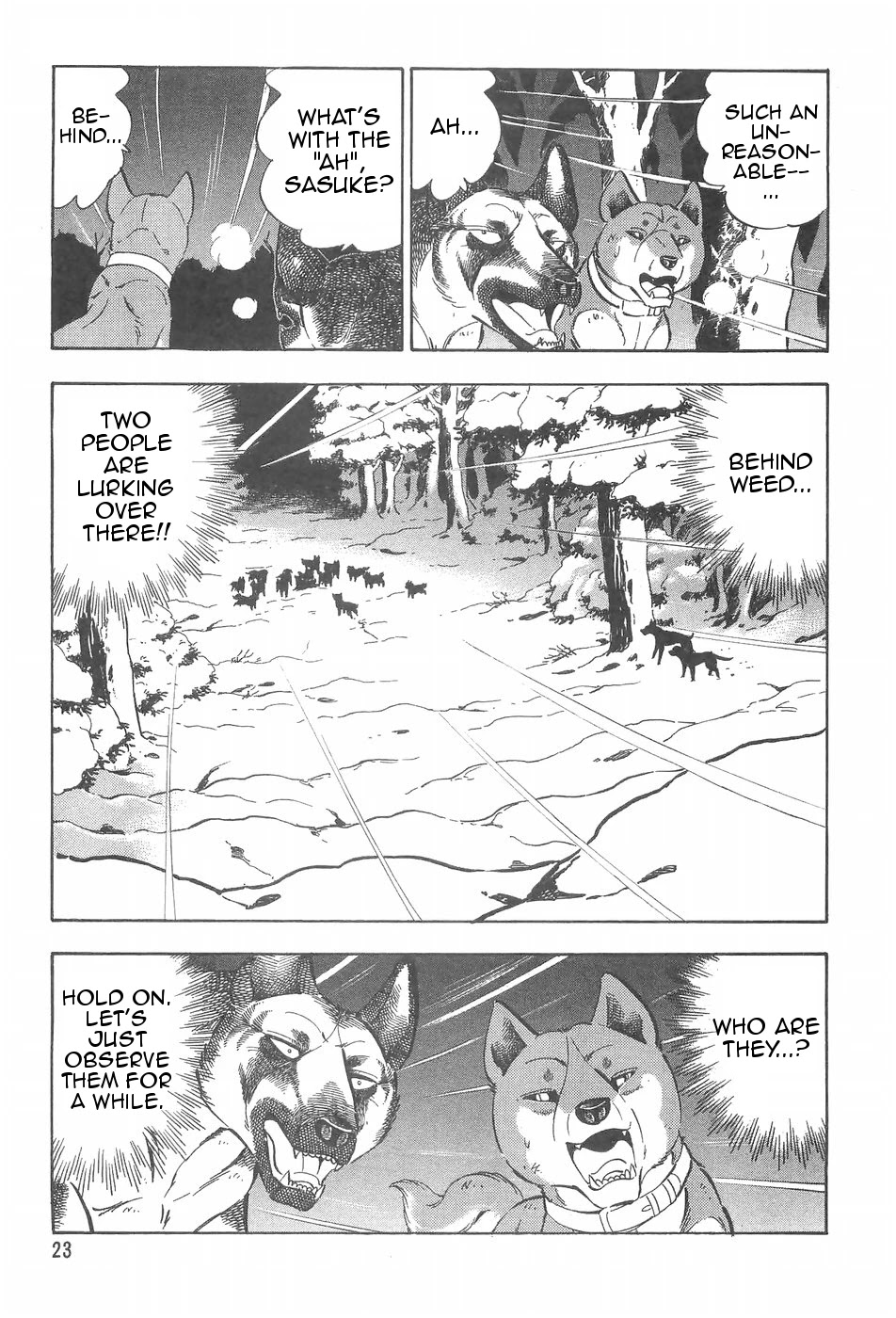 Ginga Densetsu Weed Chapter 85 page 25 - Chapter 85: Sneaking Shadows