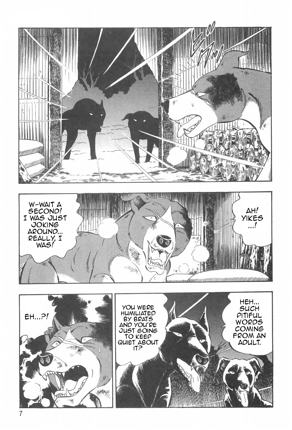 Ginga Densetsu Weed Chapter 85 page 9 - Chapter 85: Sneaking Shadows