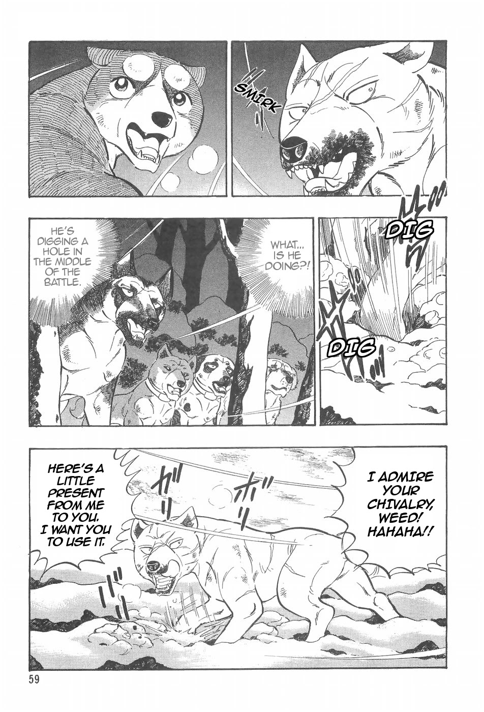 Ginga Densetsu Weed Chapter 87 page 10 - Chapter 87: One-on-One Match