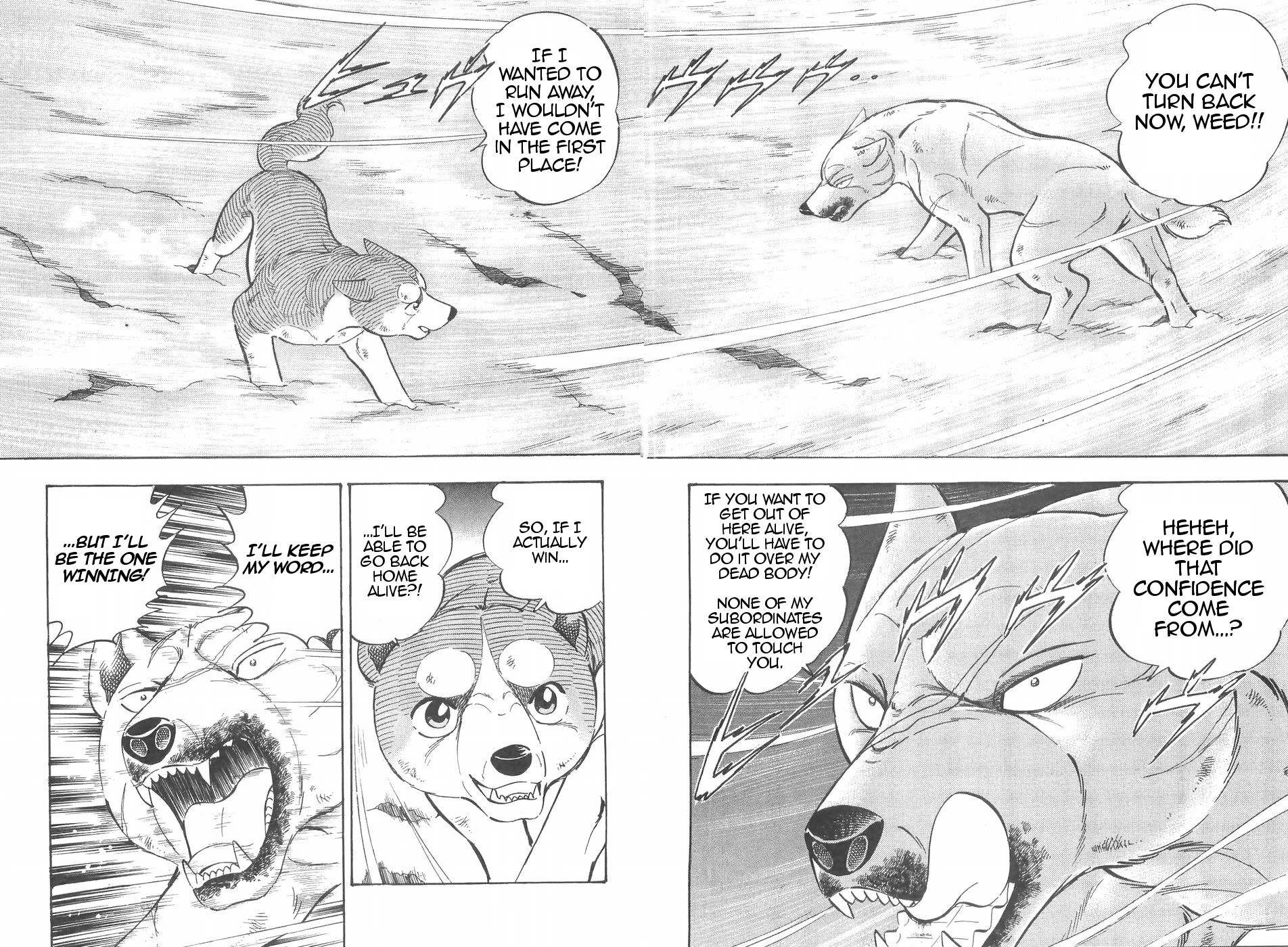 Ginga Densetsu Weed Chapter 87 page 6 - Chapter 87: One-on-One Match