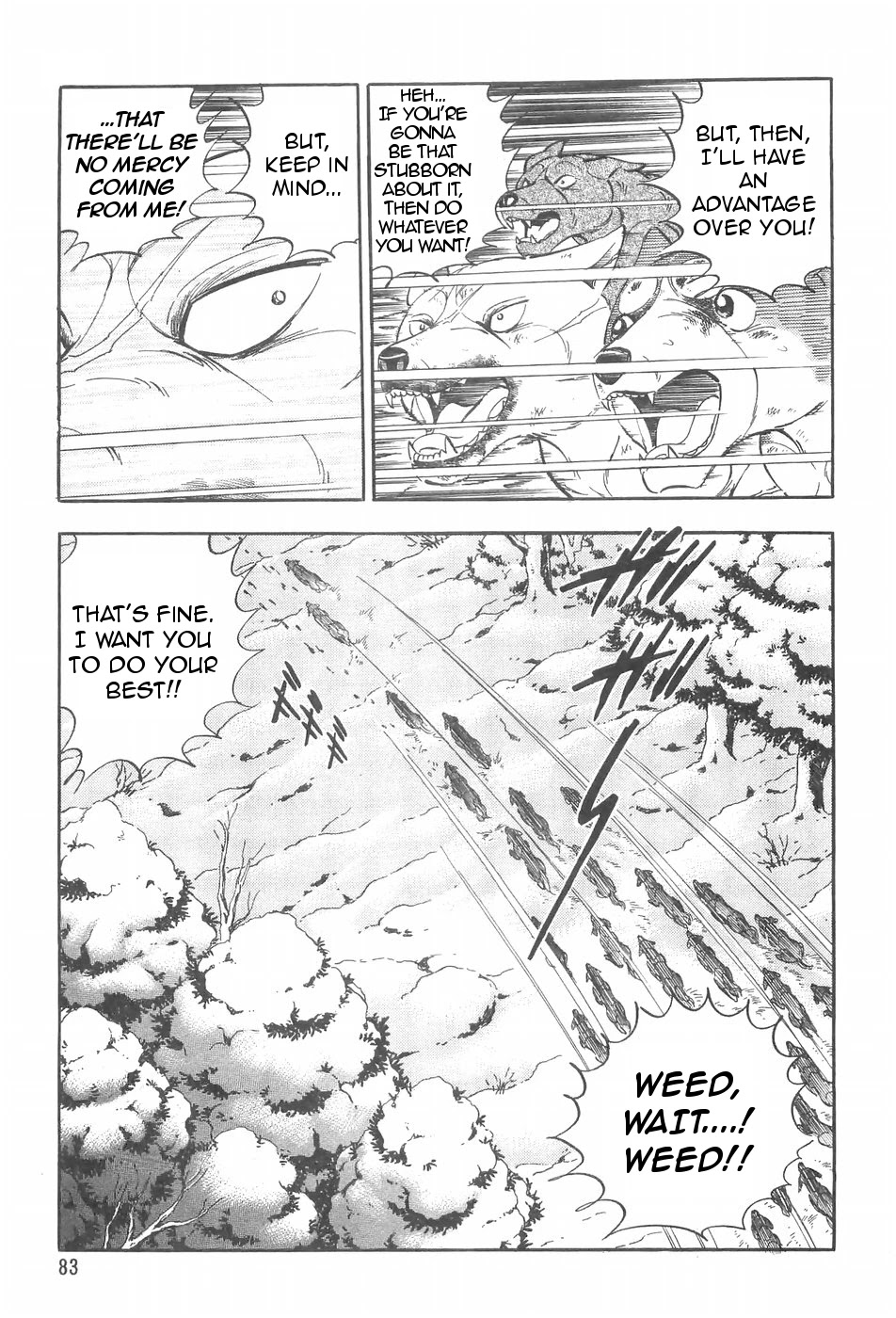 Ginga Densetsu Weed Chapter 88 page 12 - Chapter 88: Trap
