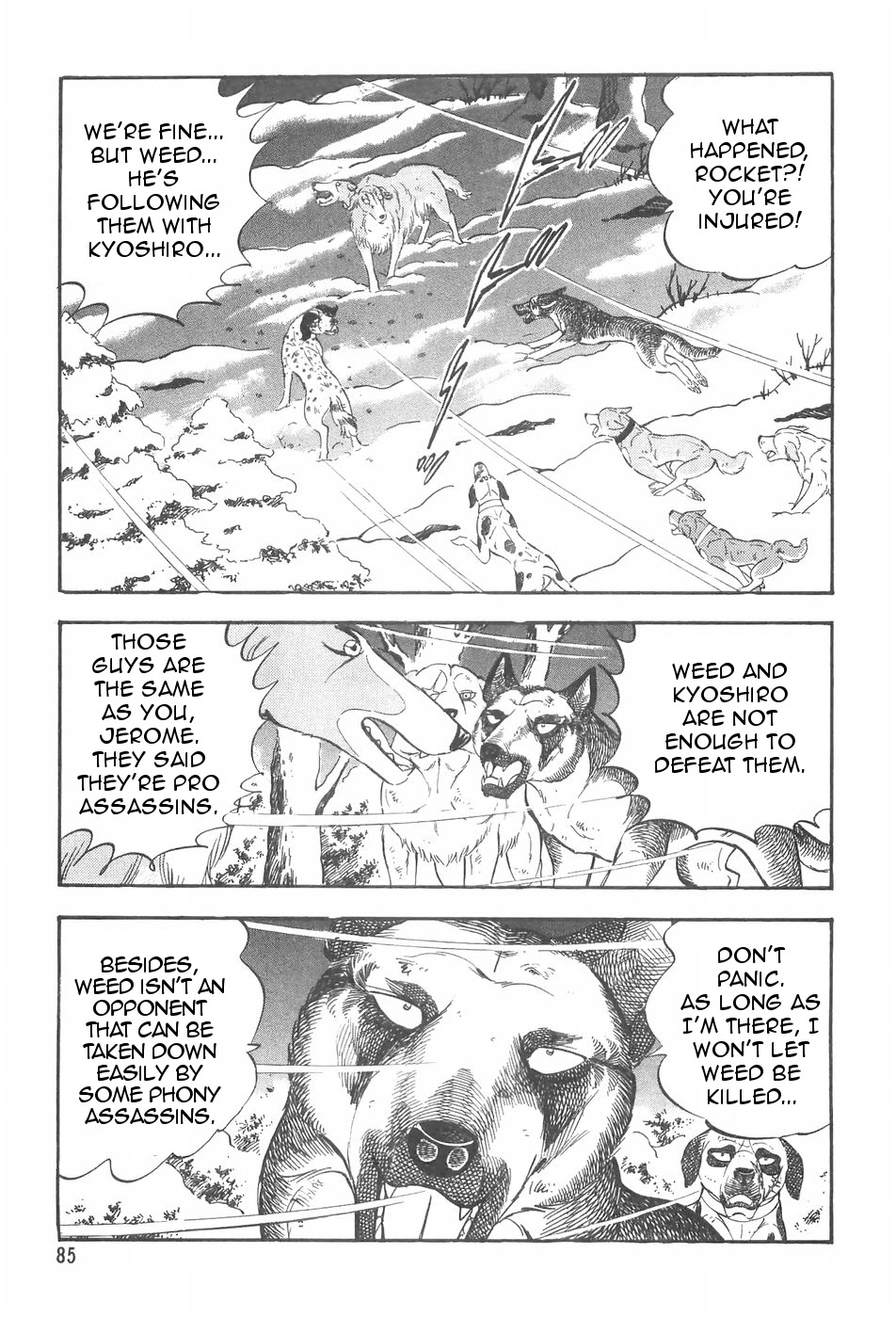 Ginga Densetsu Weed Chapter 88 page 14 - Chapter 88: Trap