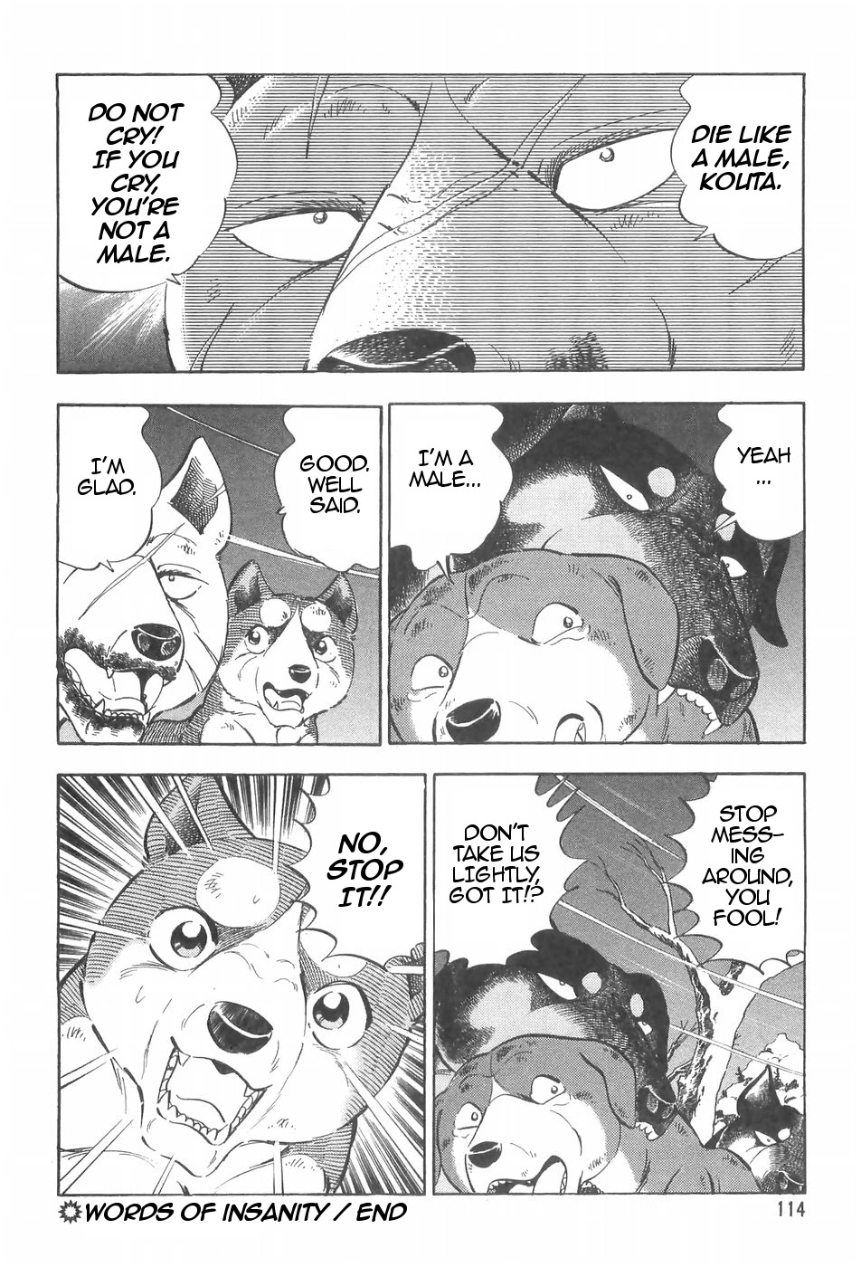 Ginga Densetsu Weed Chapter 89 page 22 - Chapter 89: Words of Insanity