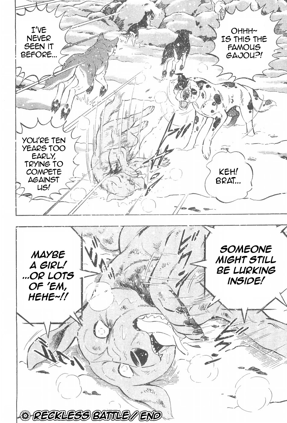 Ginga Densetsu Weed Chapter 90 page 22 - Chapter 90: Reckless Battle