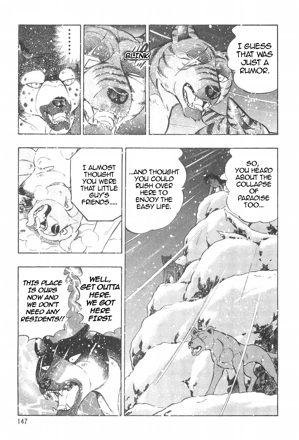 Ginga Densetsu Weed Chapter 91 page 10 - Chapter 91: The Kai Kens Visit