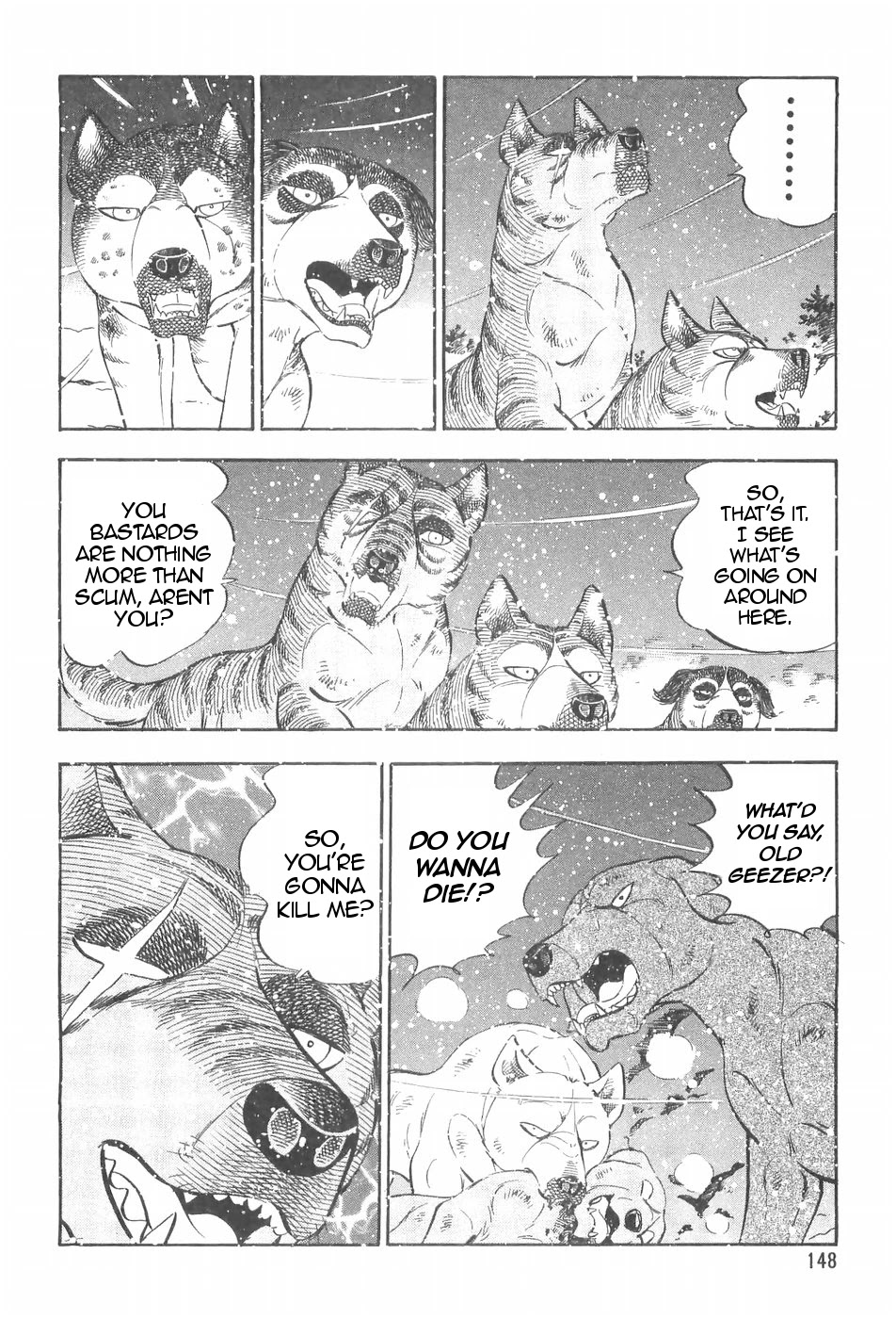 Ginga Densetsu Weed Chapter 91 page 11 - Chapter 91: The Kai Kens Visit