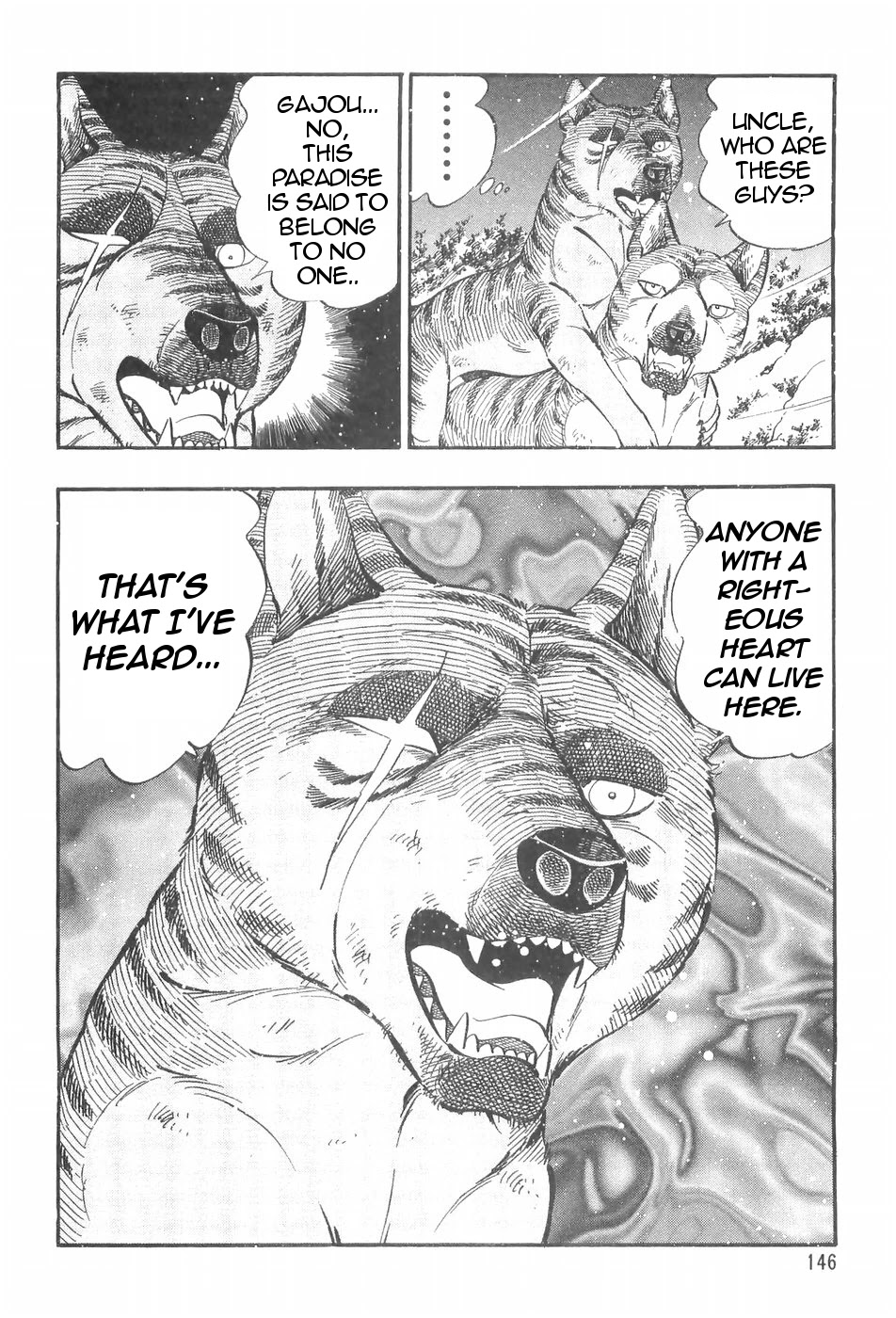 Ginga Densetsu Weed Chapter 91 page 9 - Chapter 91: The Kai Kens Visit
