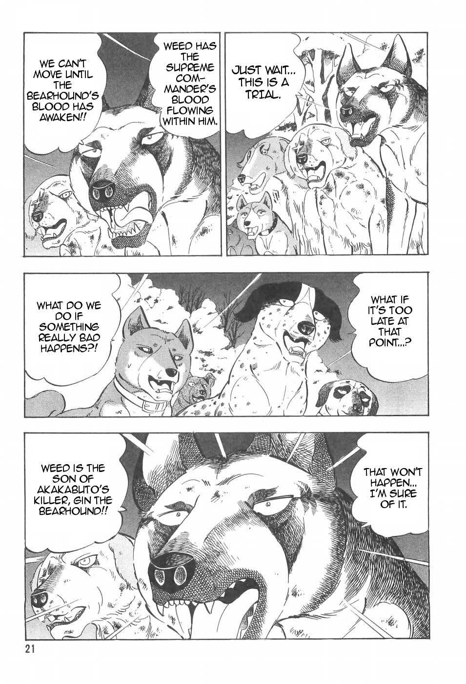 Ginga Densetsu Weed Chapter 94 page 23 - Chapter 94: Boiling Blood