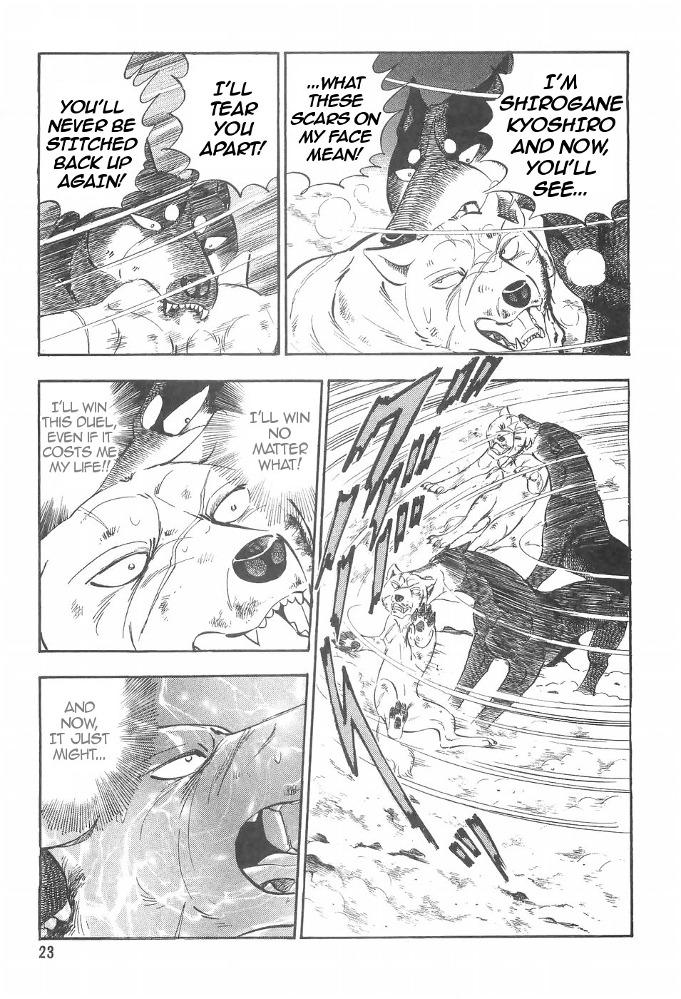 Ginga Densetsu Weed Chapter 94 page 25 - Chapter 94: Boiling Blood