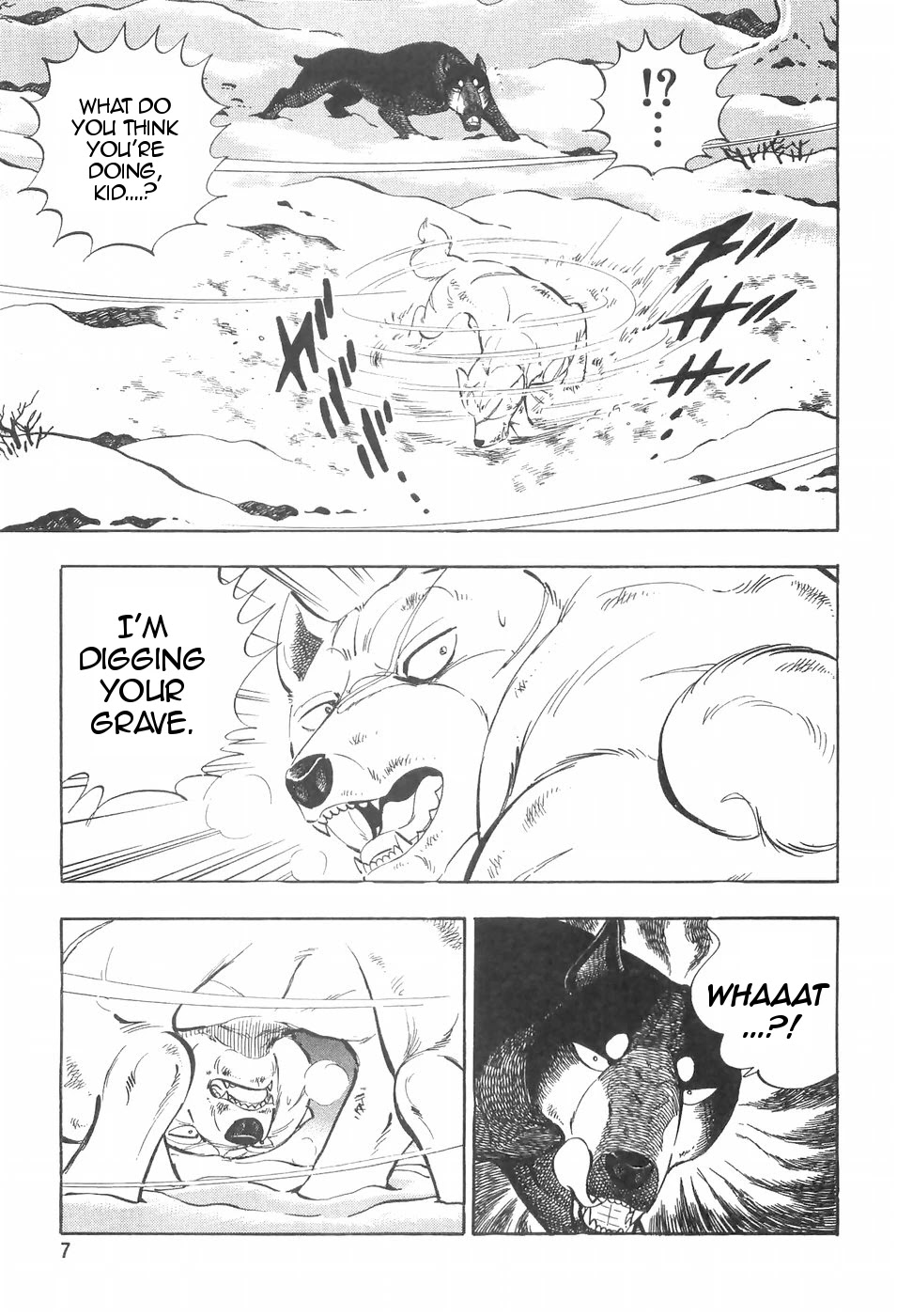 Ginga Densetsu Weed Chapter 94 page 9 - Chapter 94: Boiling Blood
