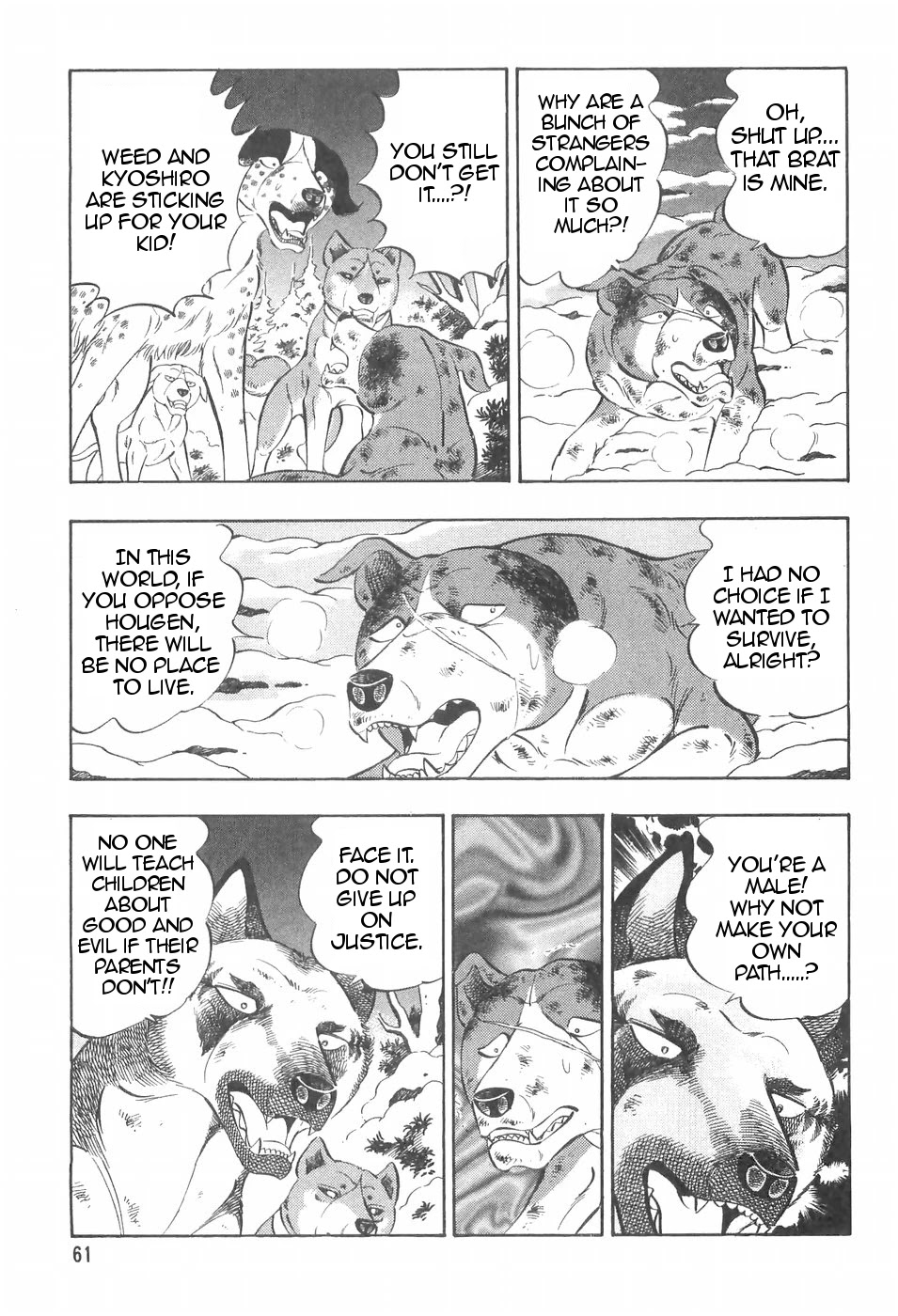 Ginga Densetsu Weed Chapter 96 page 13 - Chapter 96: A Leader's Knowledge