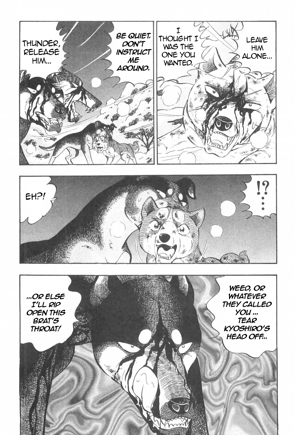 Ginga Densetsu Weed Chapter 97 page 14 - Chapter 97: A Father's Decision