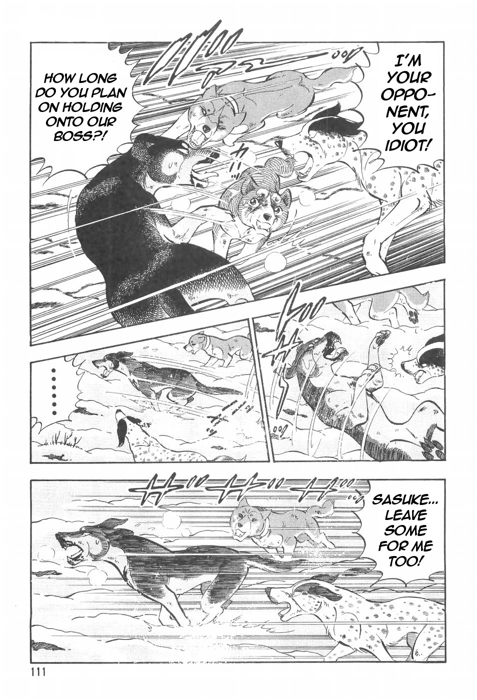 Ginga Densetsu Weed Chapter 98 page 17 - Chapter 98: Brave Last Moment
