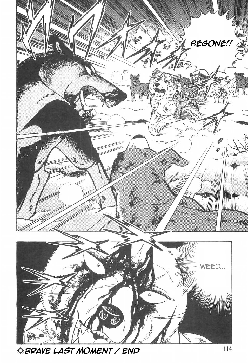 Ginga Densetsu Weed Chapter 98 page 20 - Chapter 98: Brave Last Moment